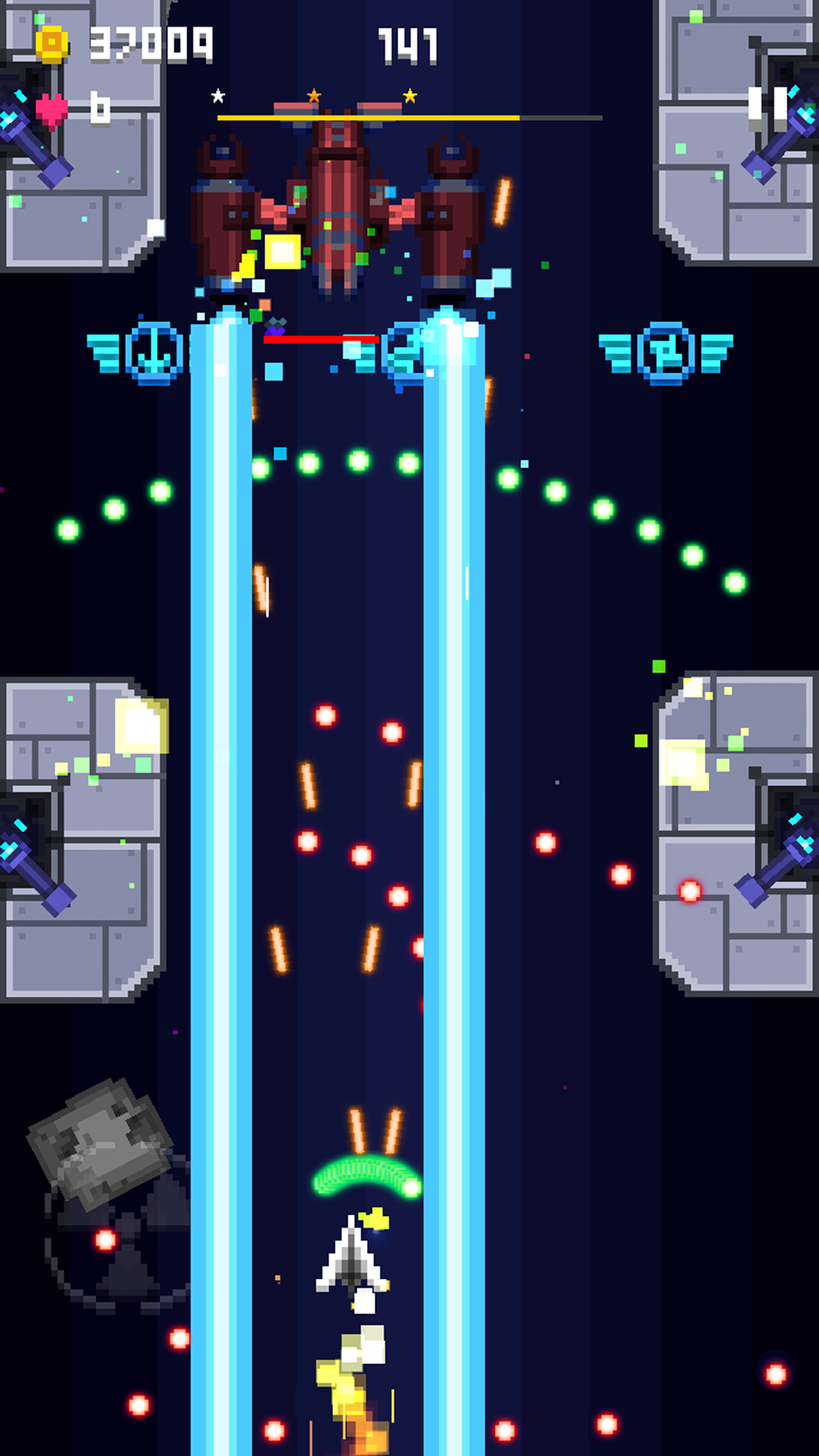 اسکرین شات 2 بازی Pixel Craft: Retro Shooter