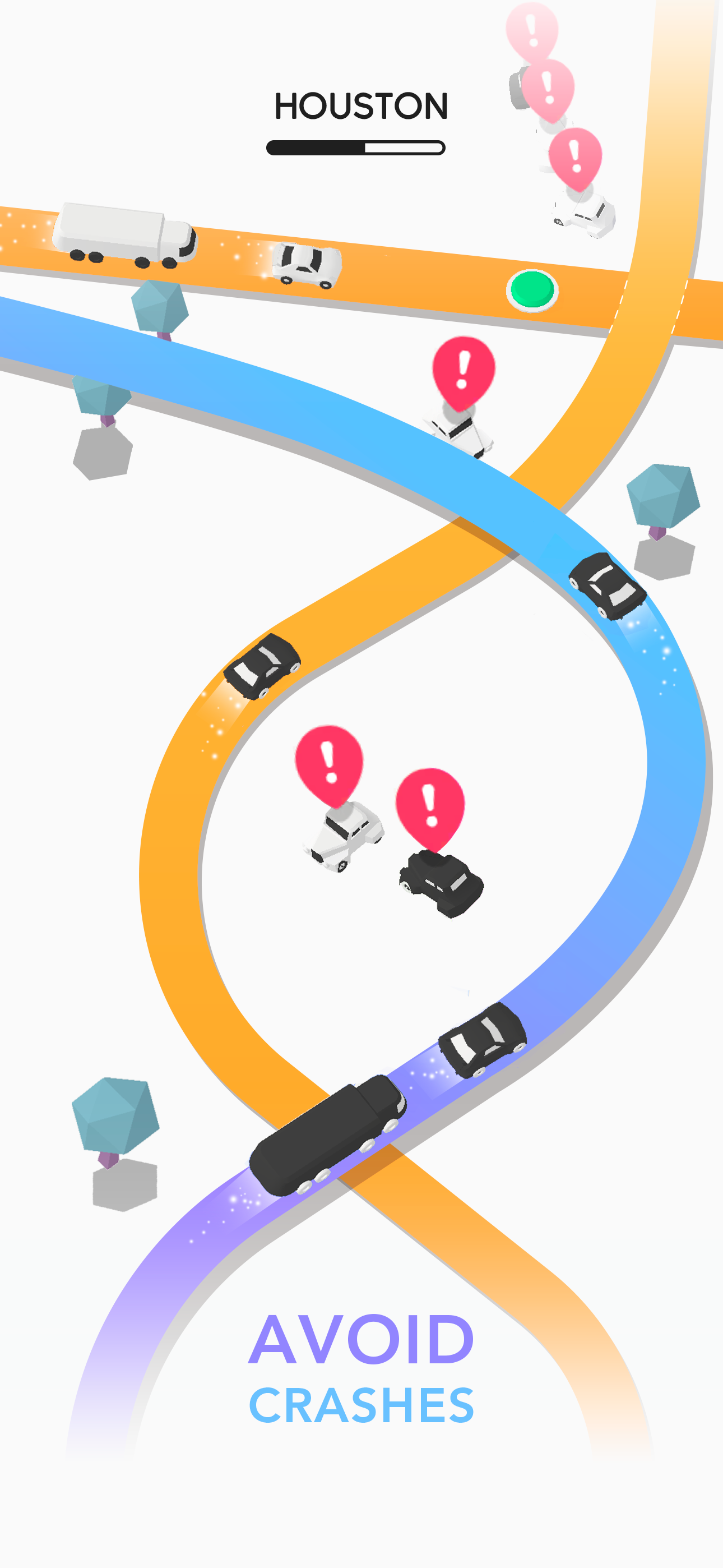 اسکرین شات 5 بازی Traffix 3D - Traffic Simulator