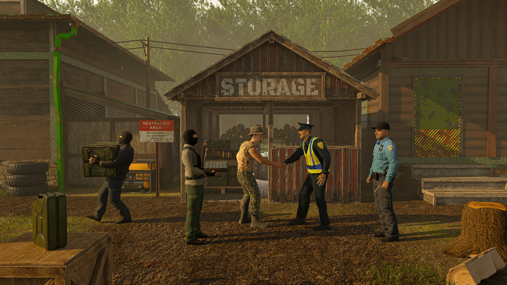 اسکرین شات 4 بازی Border Patrol Police Game