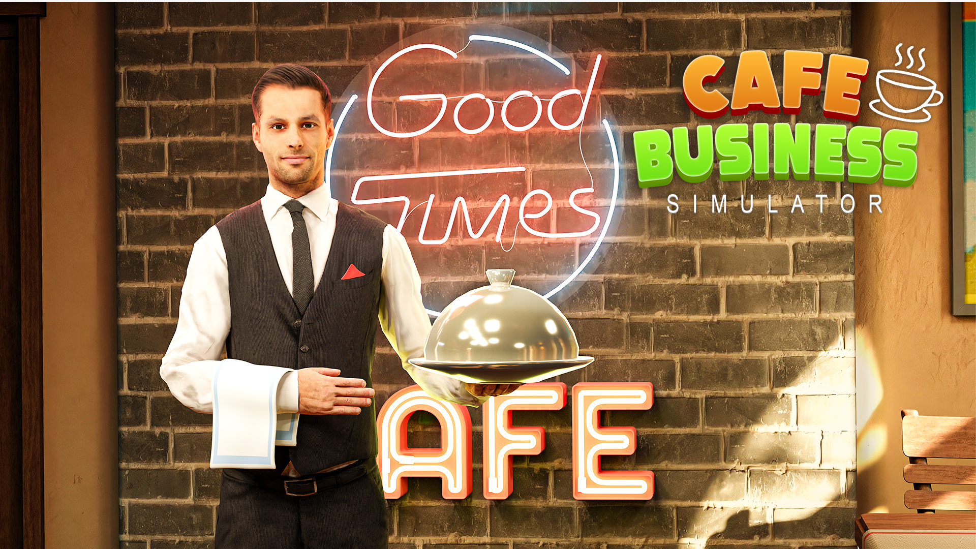اسکرین شات 1 بازی Cafe Business Sim - Restaurant