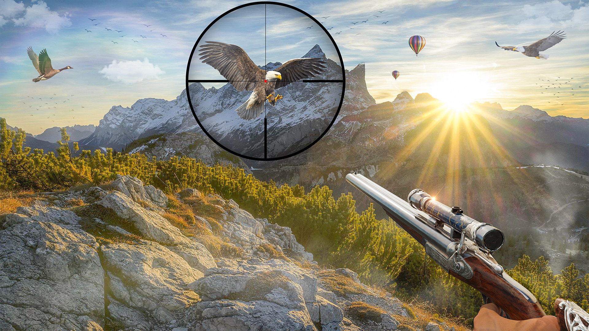 اسکرین شات 4 بازی Bird Hunting Simulator 2025