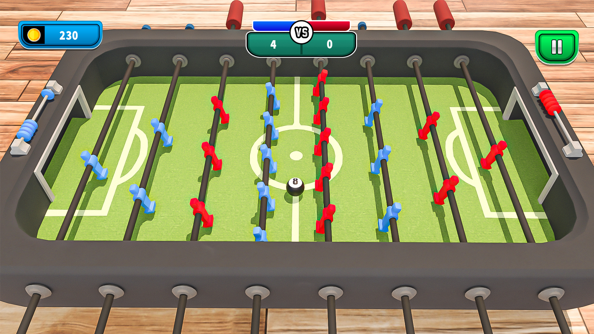اسکرین شات 2 بازی Foosball  PvP - Table Football
