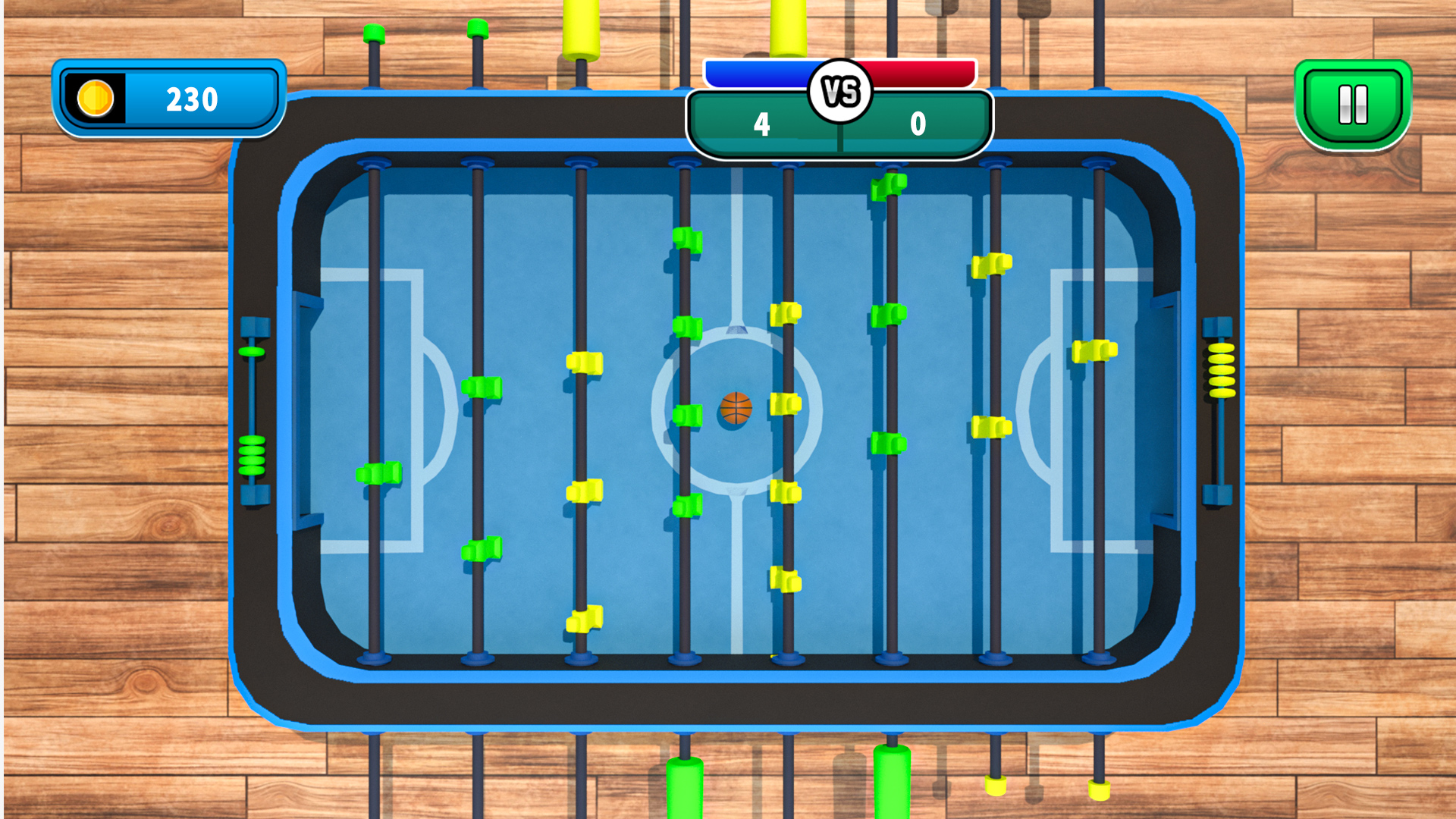 اسکرین شات 4 بازی Foosball  PvP - Table Football
