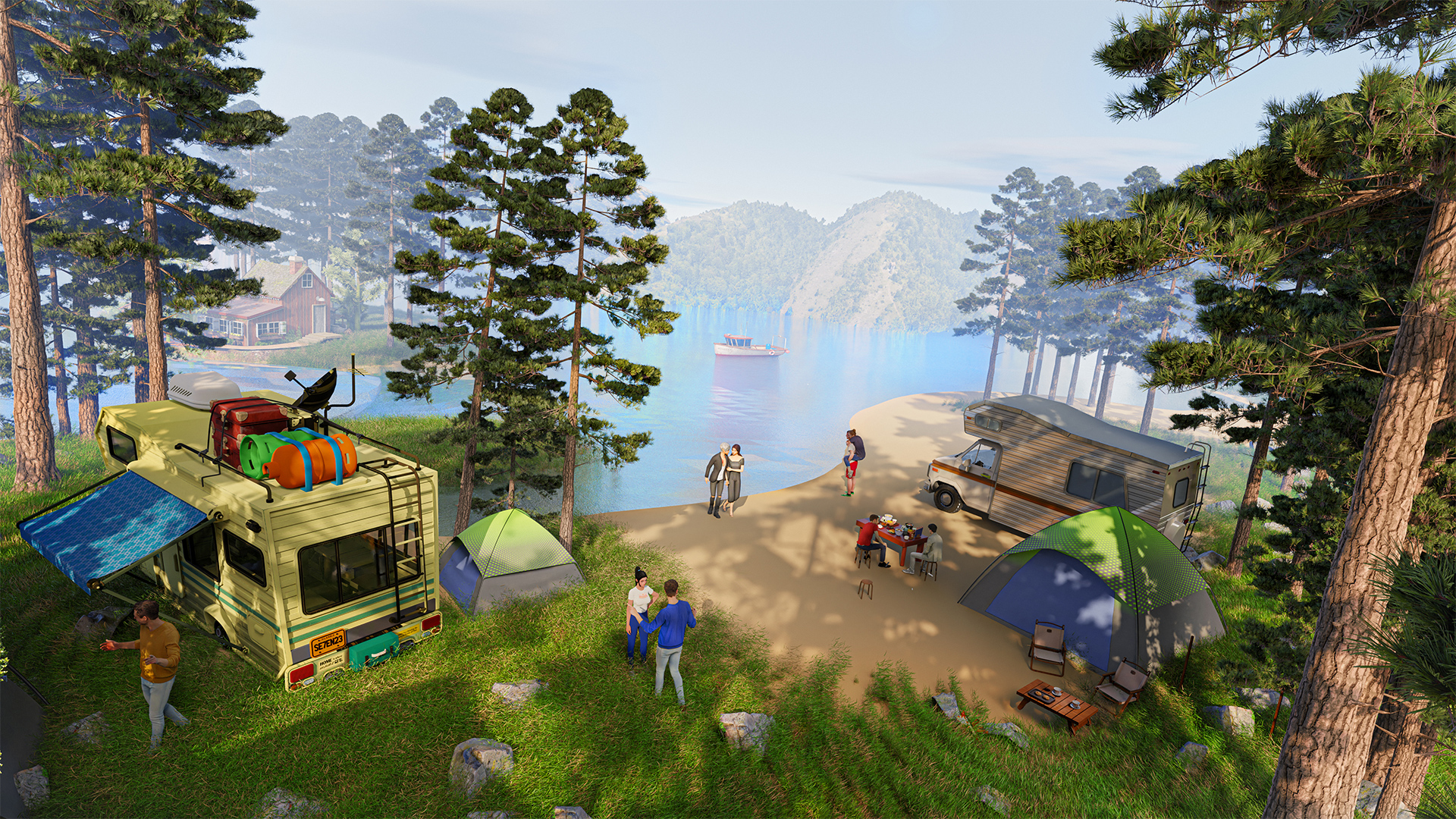 اسکرین شات 4 بازی Forest Camping Survival Sim 3D