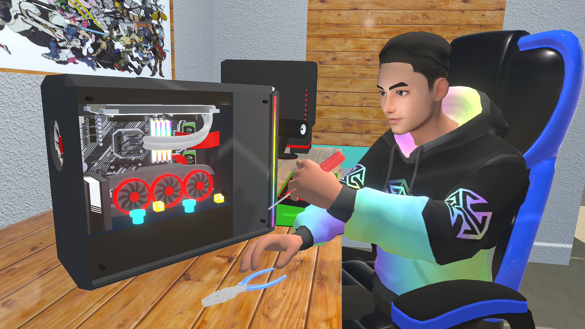 اسکرین شات 2 بازی Gaming PC Building Simulator