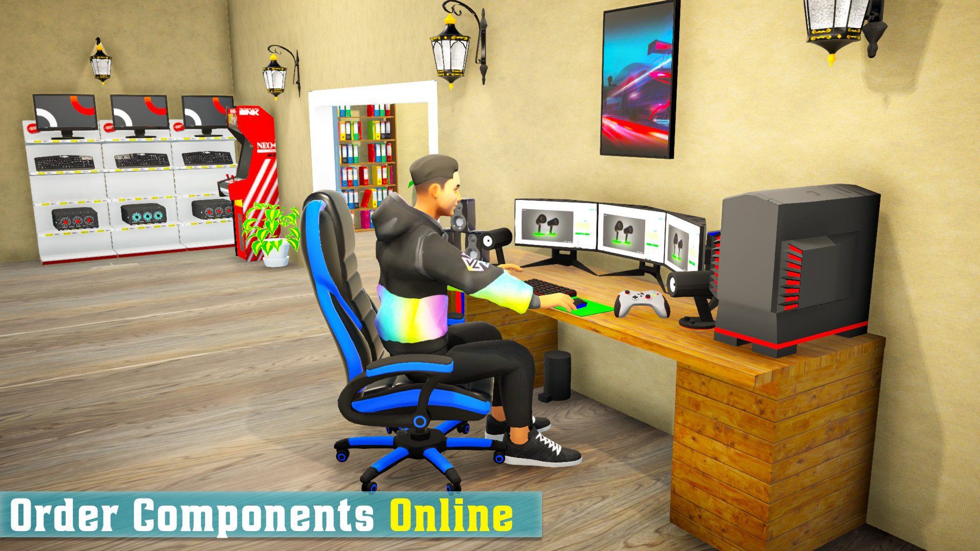 اسکرین شات 4 بازی Gaming PC Building Simulator