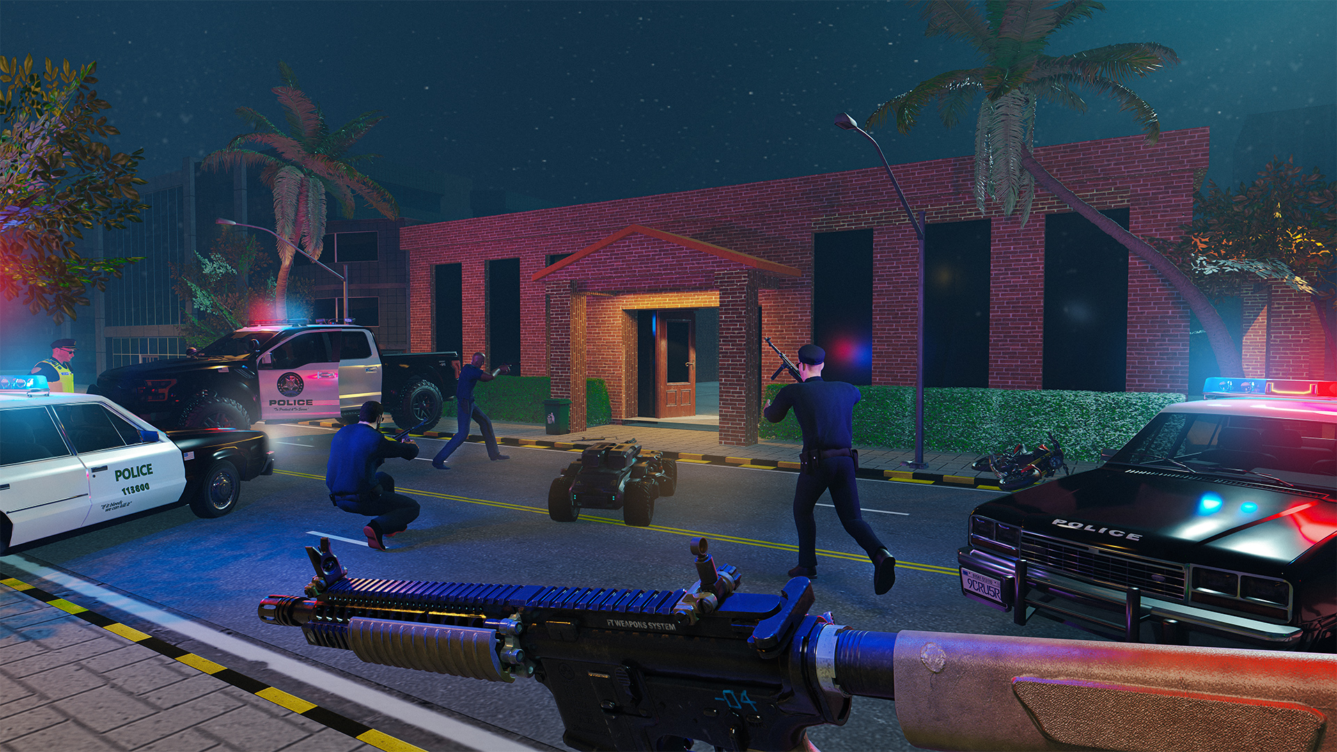 اسکرین شات 3 بازی Police Shootout SWAT Force
