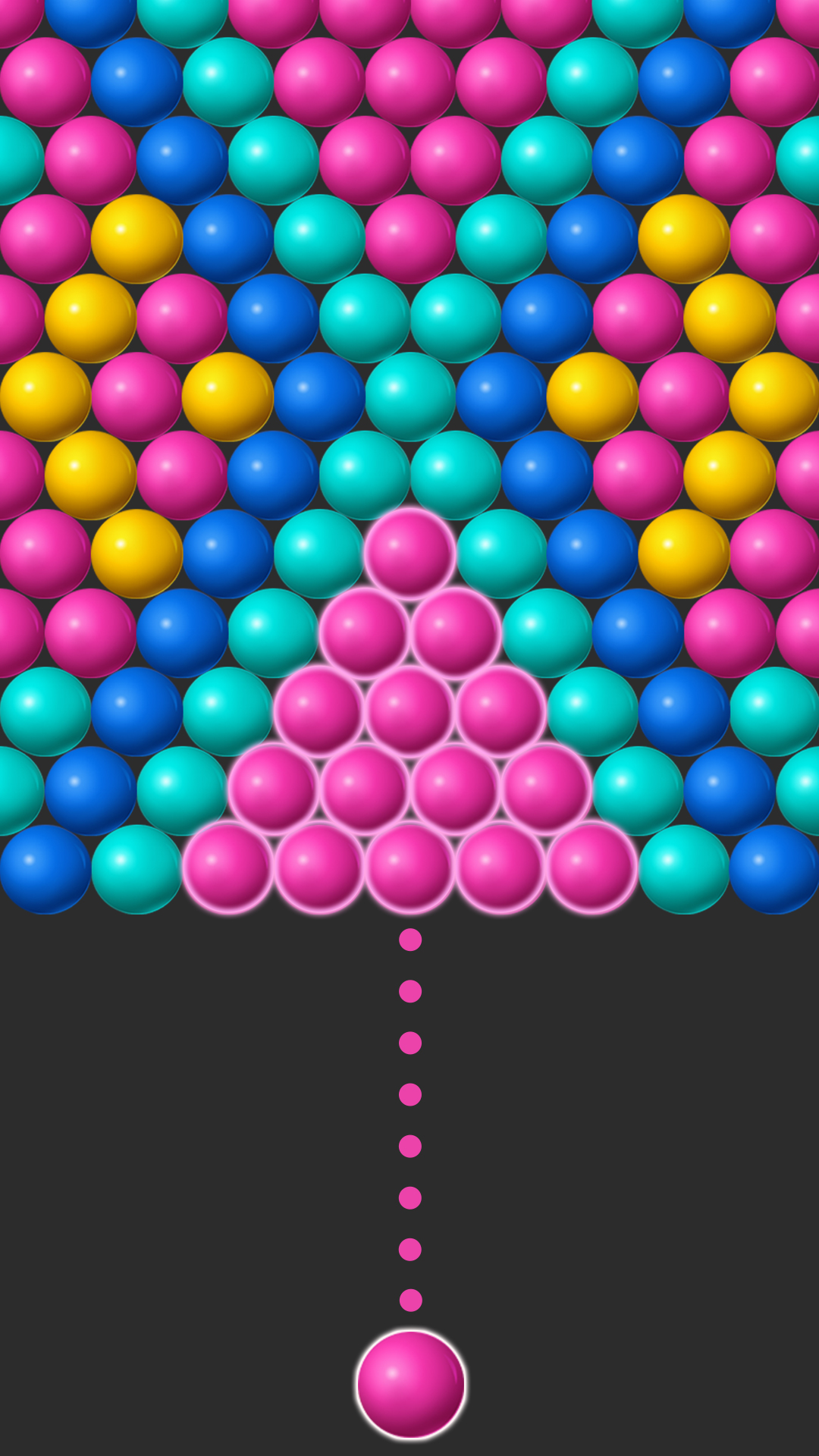 اسکرین شات 3 بازی 3D Bubble Shooter