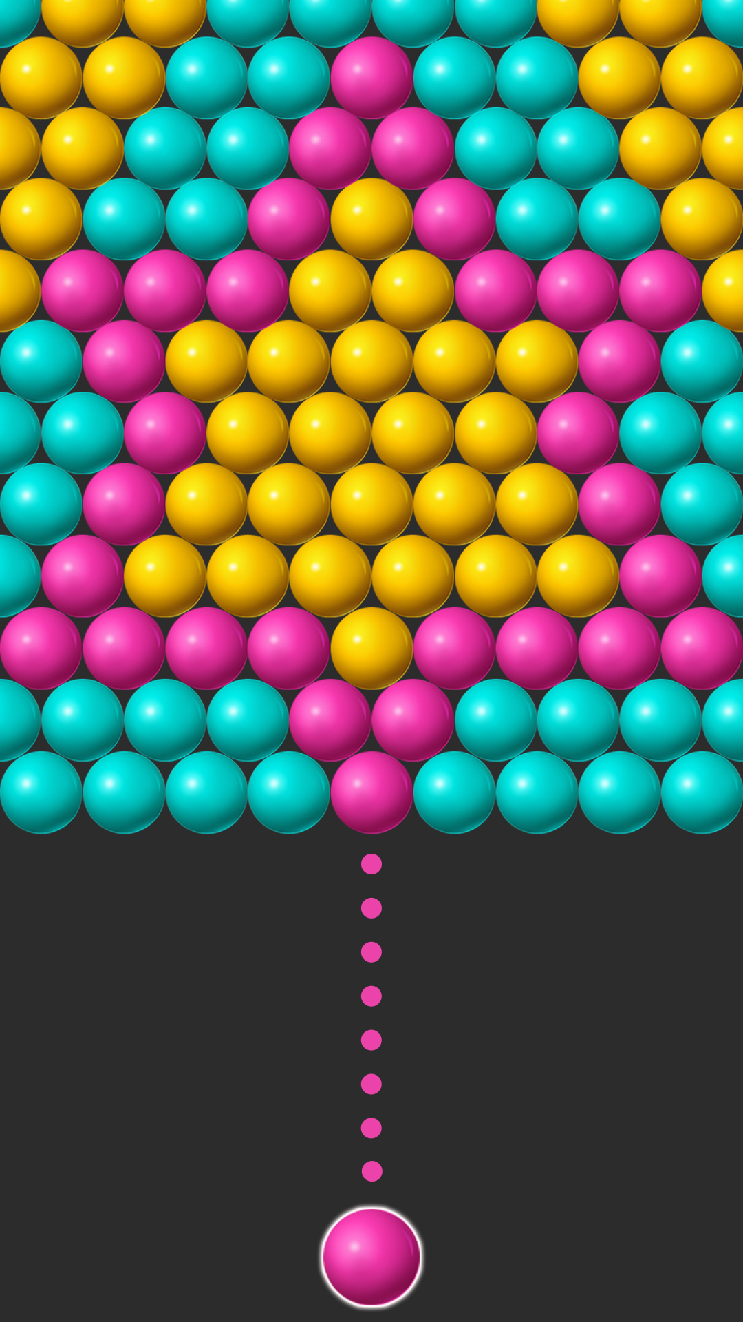 اسکرین شات 1 بازی 3D Bubble Shooter