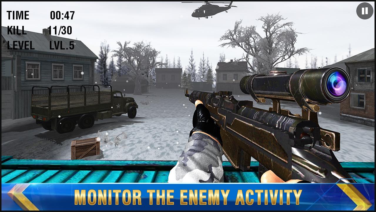 اسکرین شات 3 بازی Sniper Gun Games: Winter War
