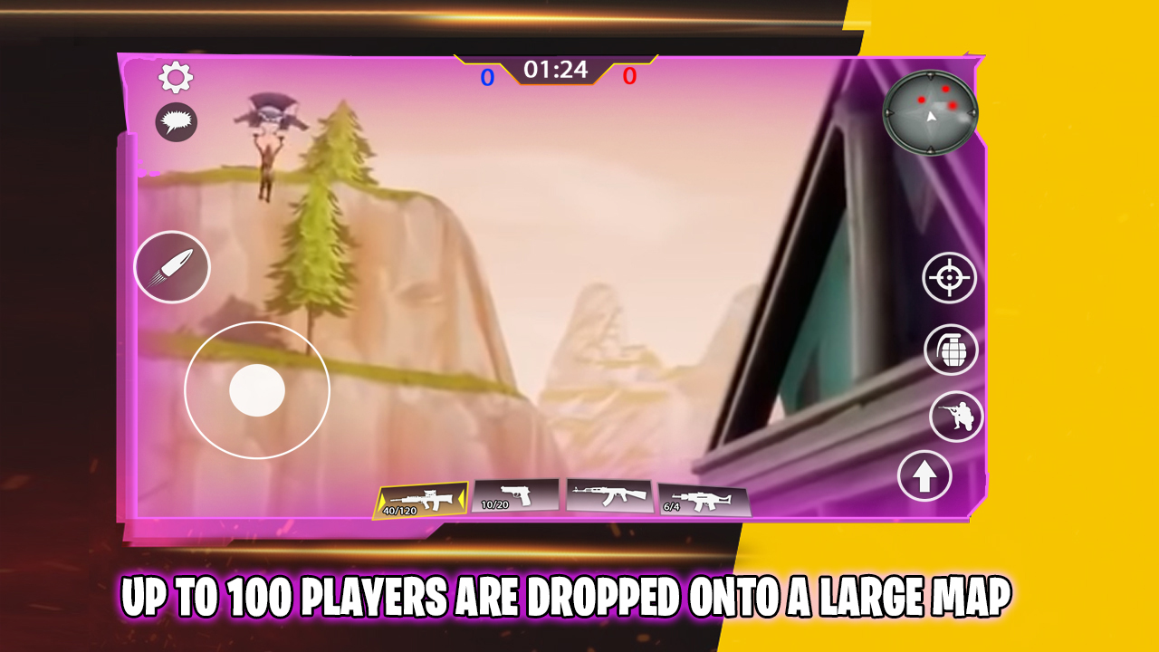 اسکرین شات 4 بازی Fort Squad Battle Royale Games
