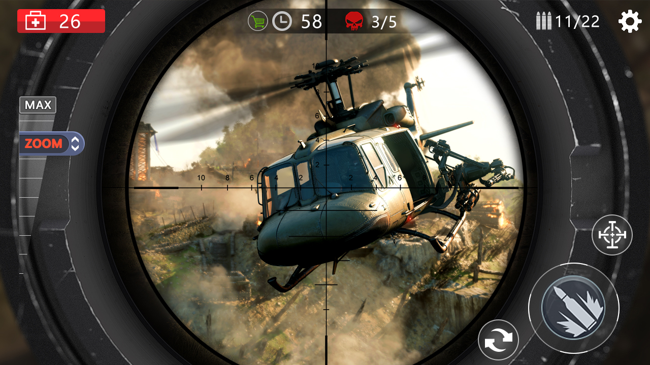 اسکرین شات 1 بازی Sniper 3D Gun Shooter: Offline