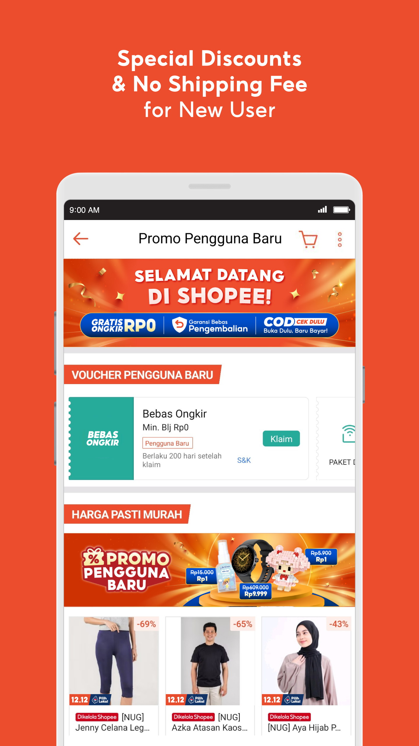 اسکرین شات 7 برنامه Shopee Indonesia