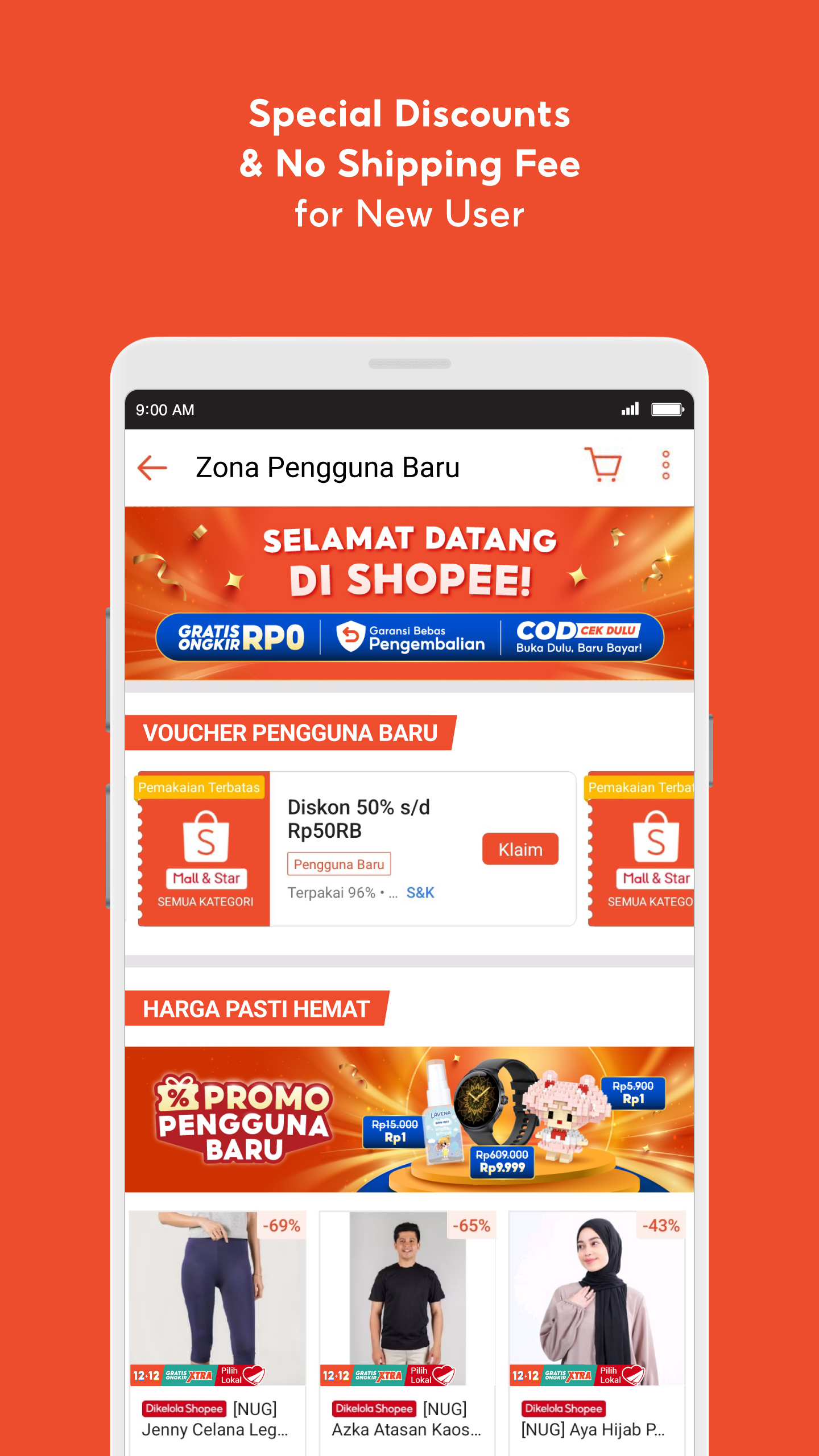 اسکرین شات 2 برنامه Shopee Indonesia