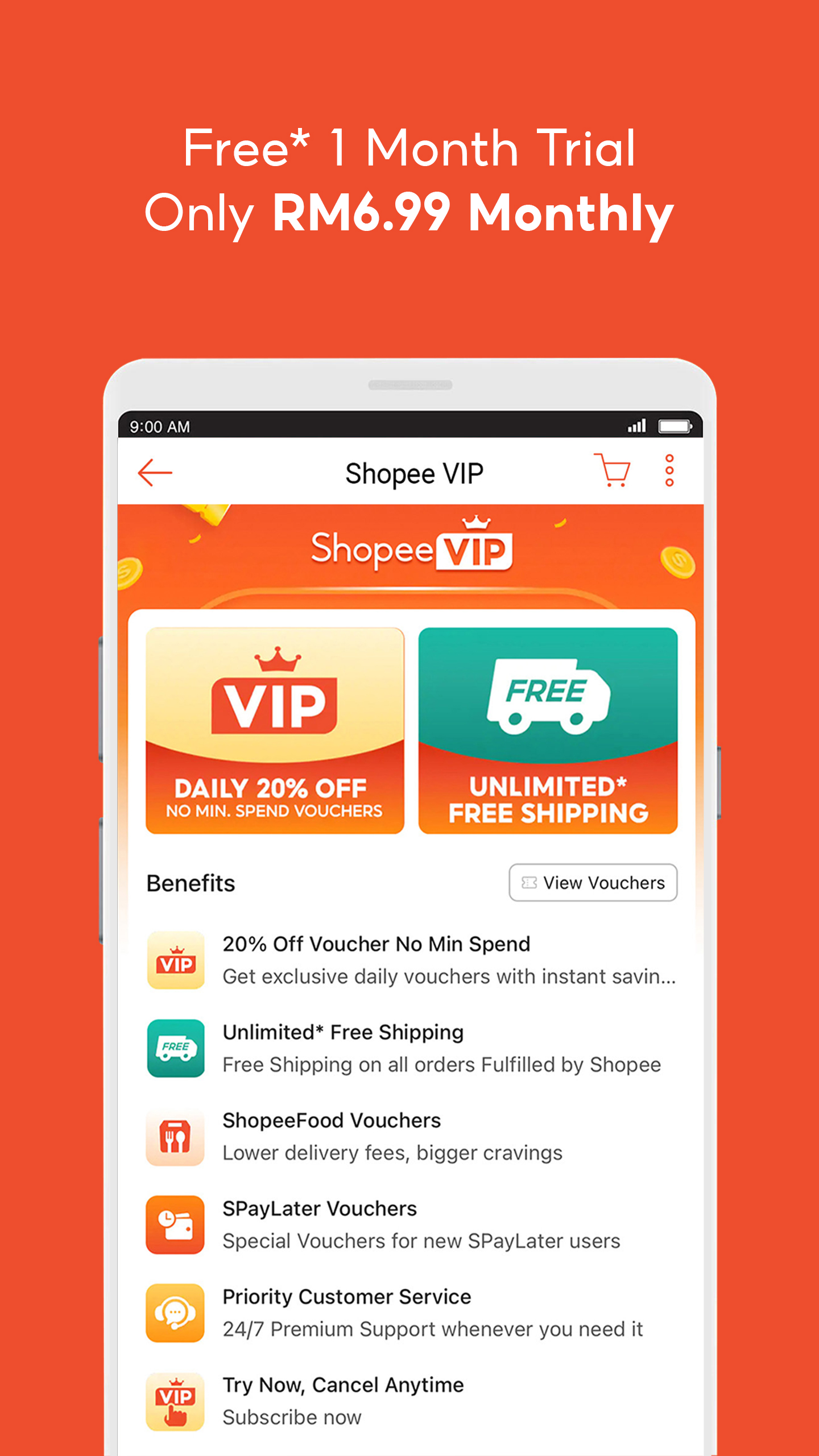 اسکرین شات 4 برنامه Shopee MY: No Shipping Fee