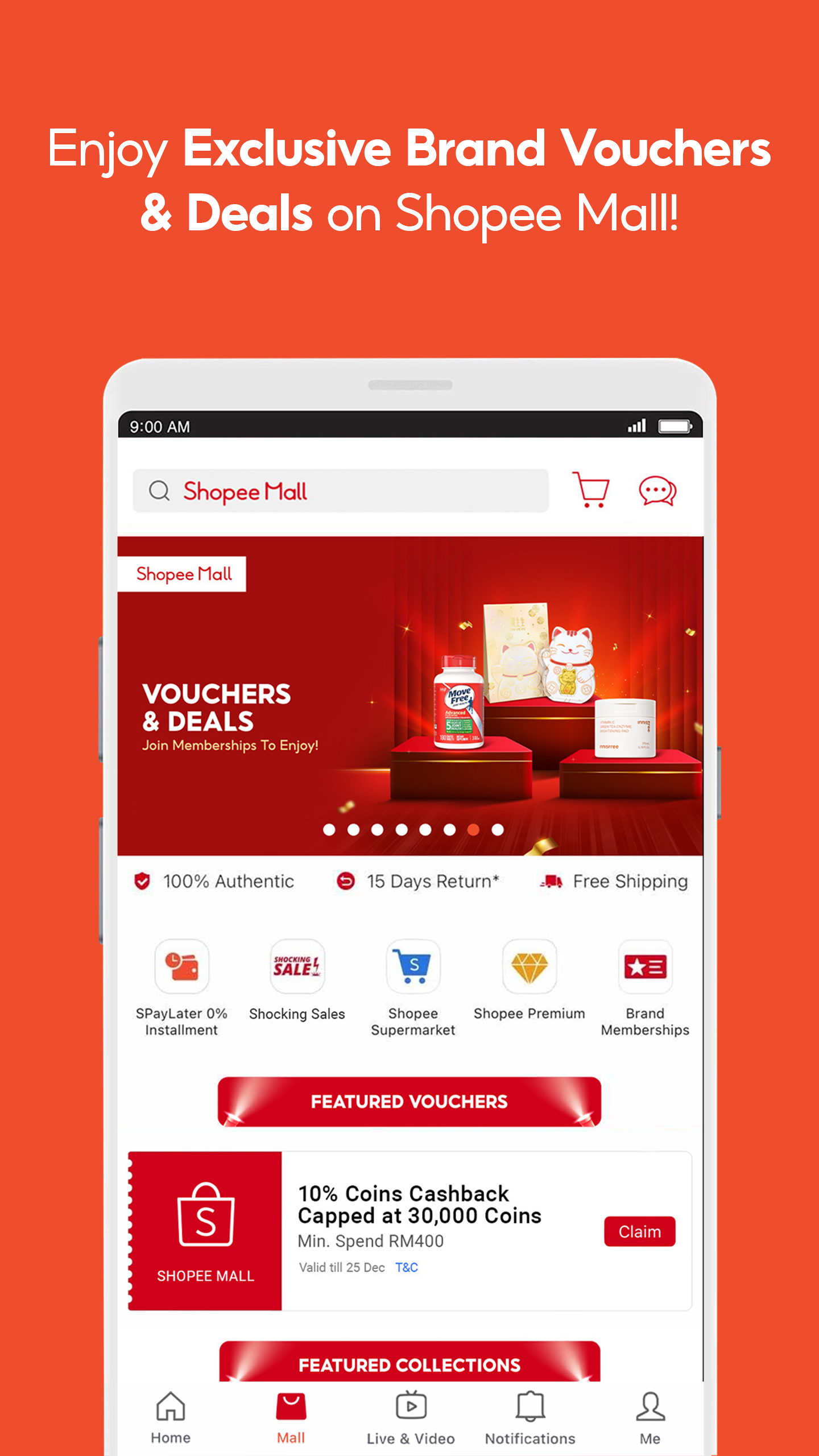 اسکرین شات 5 برنامه Shopee MY: No Shipping Fee