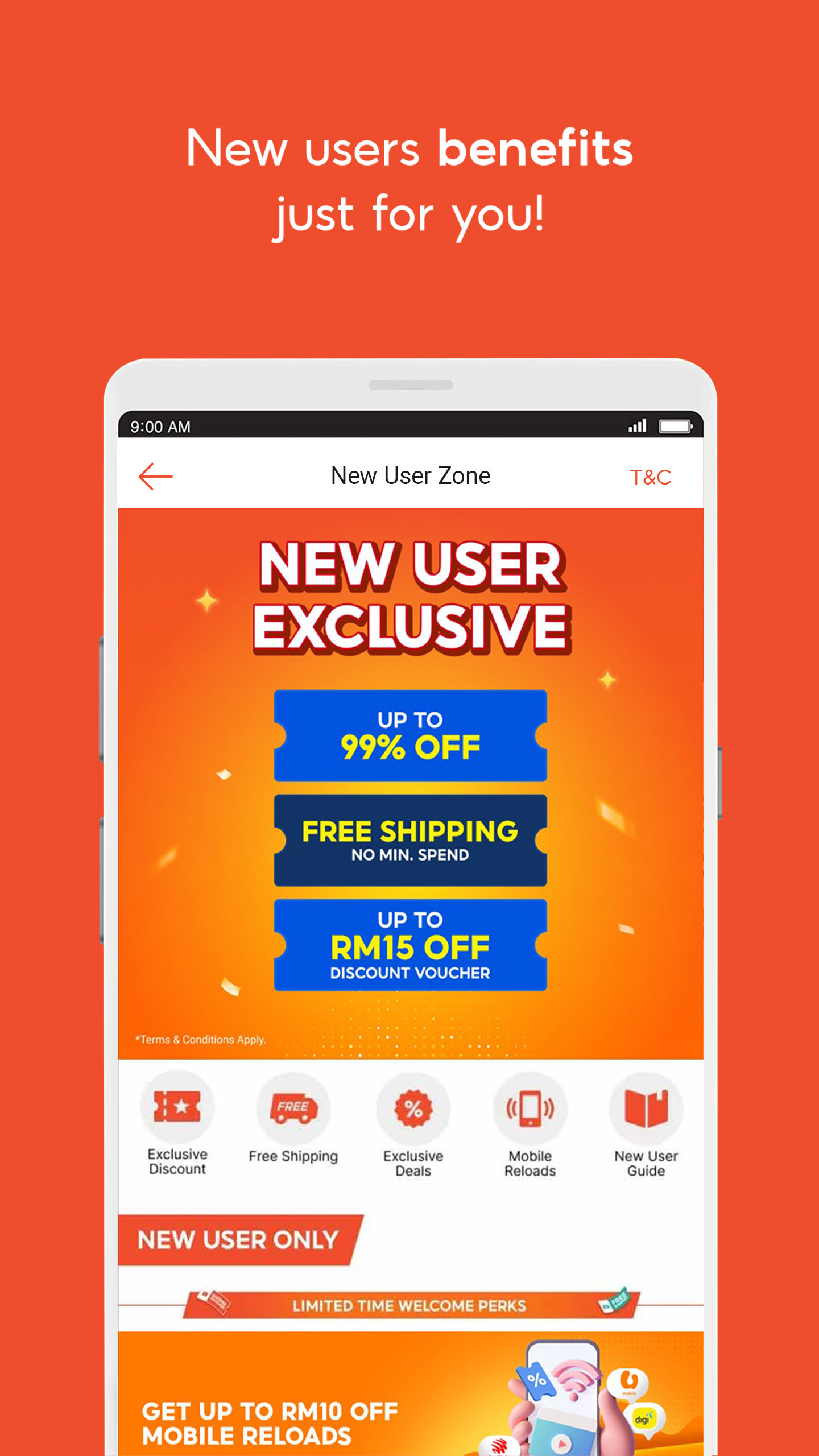 اسکرین شات 6 برنامه Shopee MY 12.12