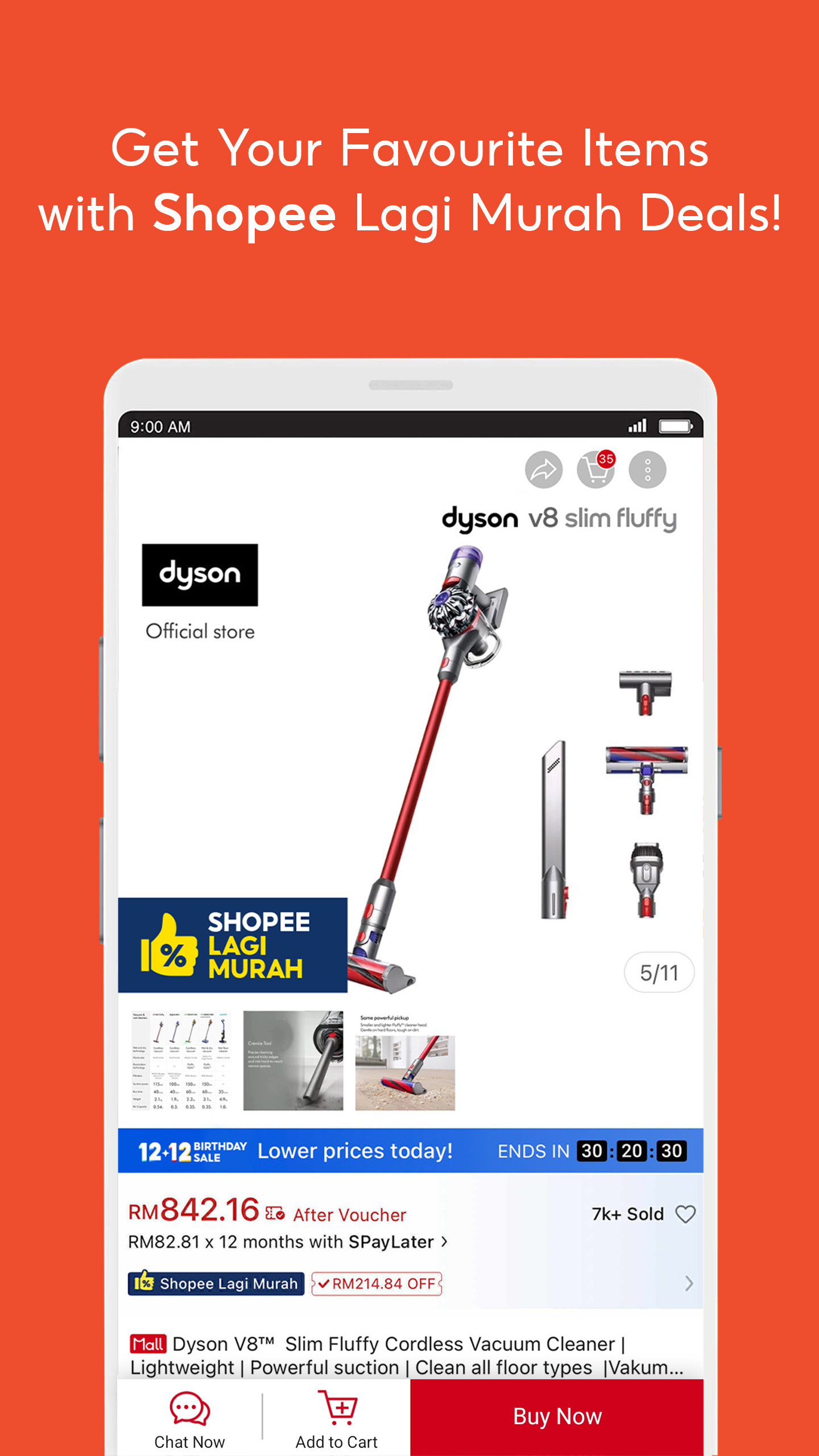 اسکرین شات 3 برنامه Shopee MY 12.12