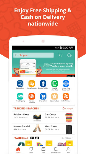 اسکرین شات 1 برنامه Shopee PH: Free Shipping & COD