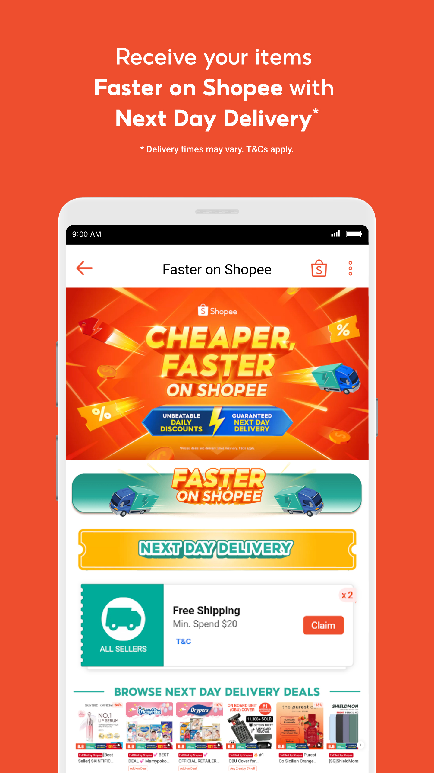 اسکرین شات 4 برنامه Shopee: Shop Cheaper, Faster