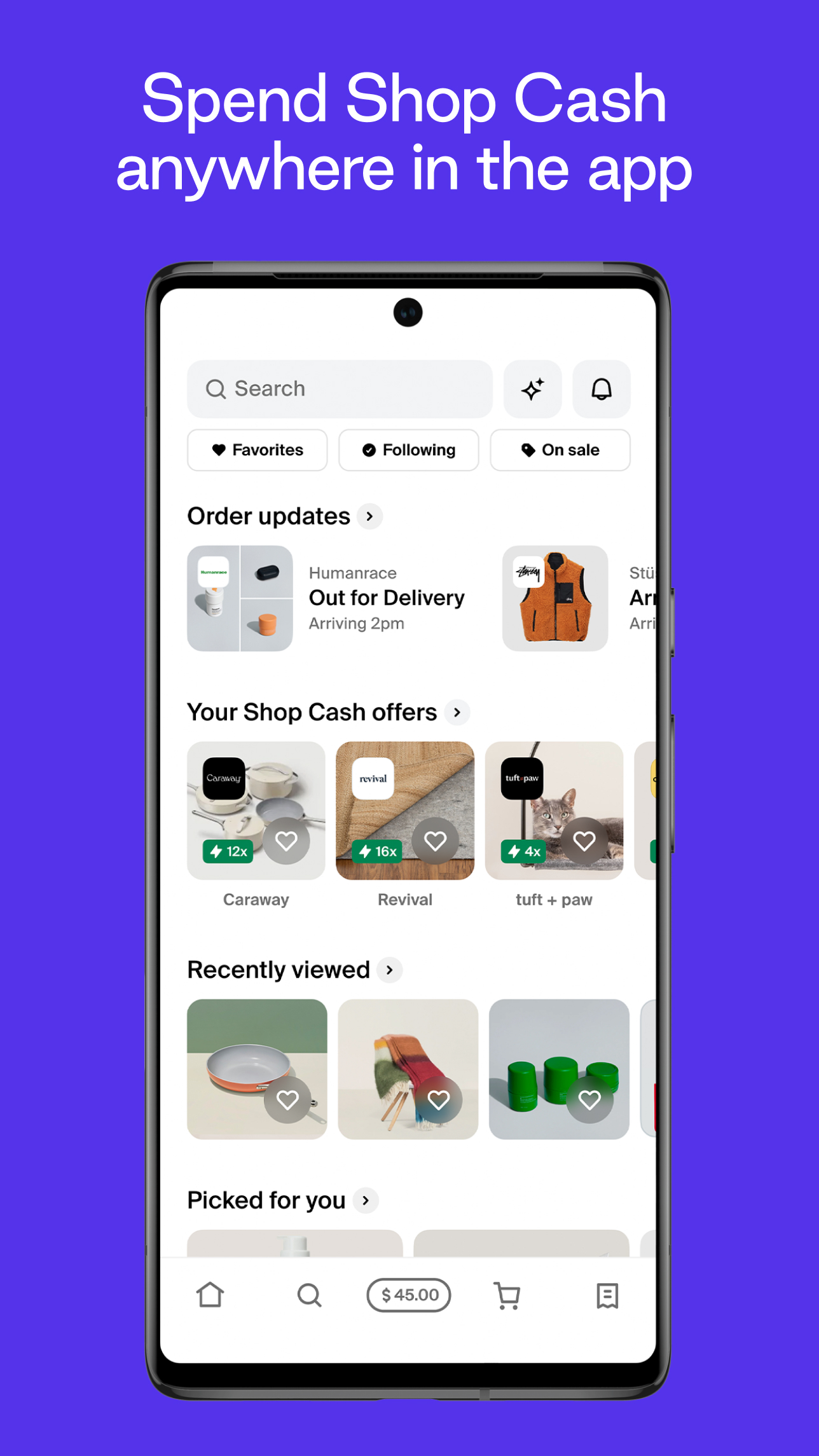 اسکرین شات 3 برنامه Shop: All your favorite brands