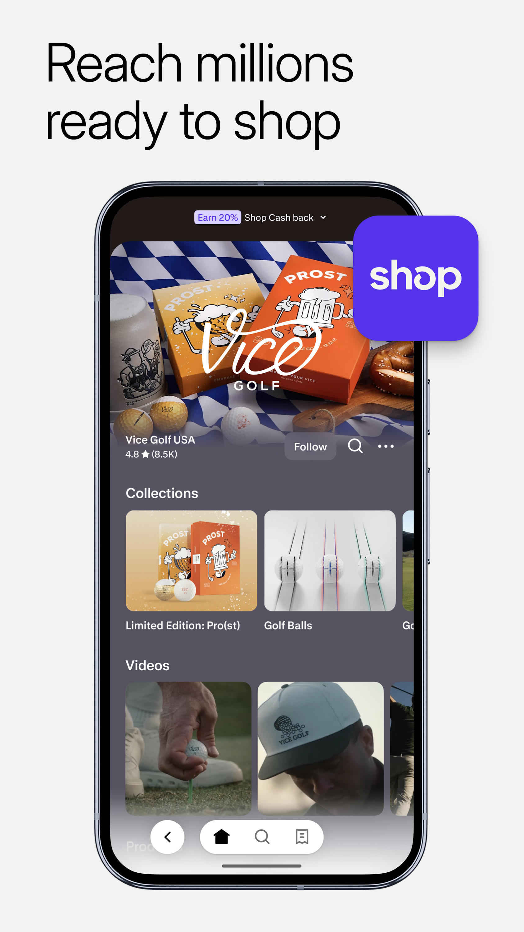 اسکرین شات 8 برنامه Shopify: Sell online/in person