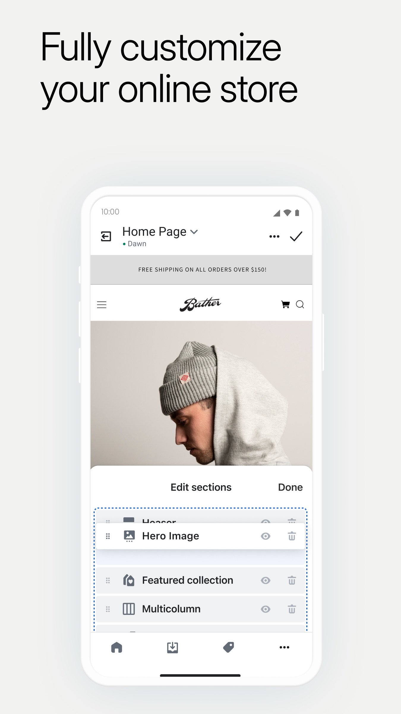 اسکرین شات 5 برنامه Shopify - Your Ecommerce Store