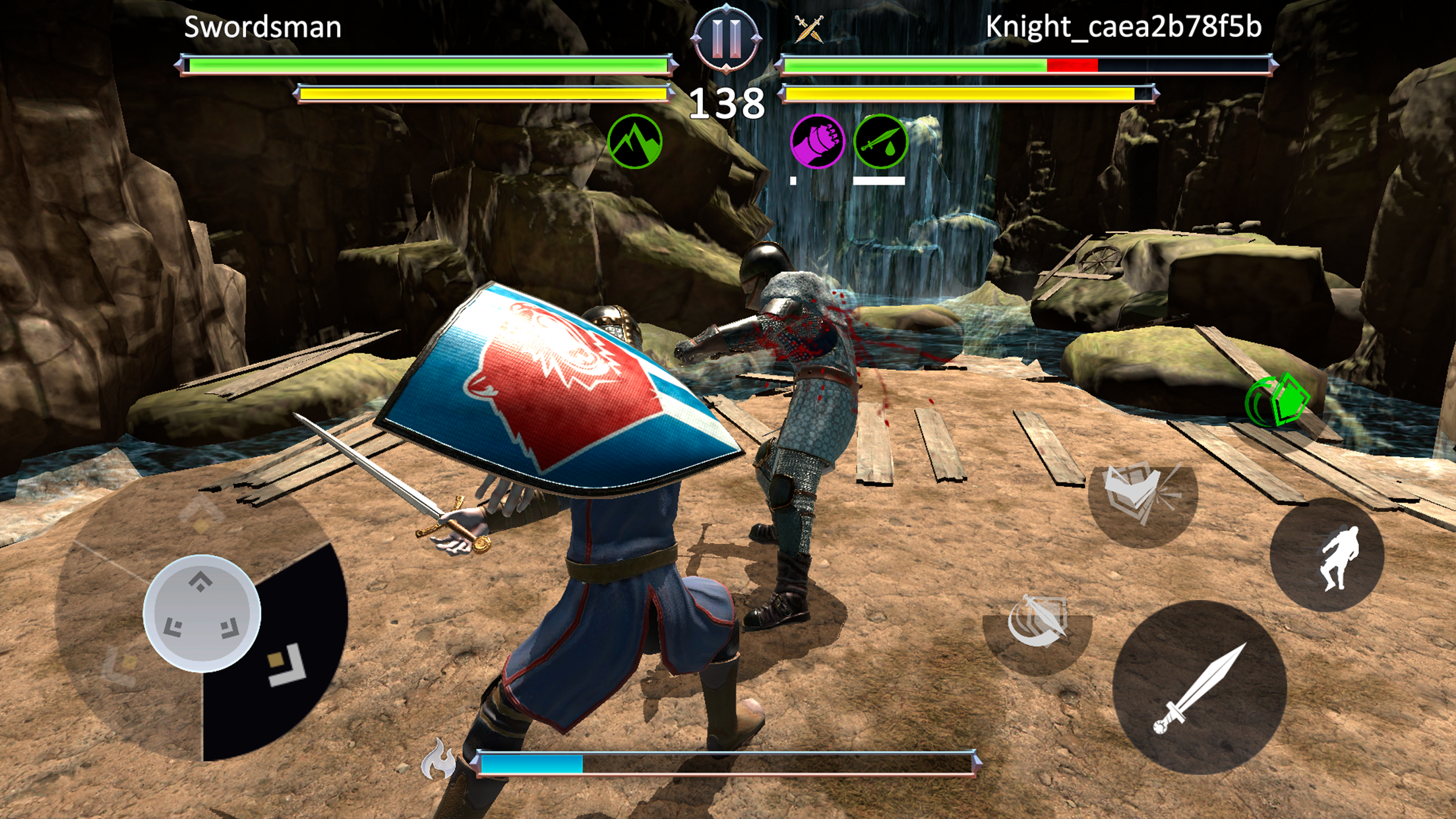 اسکرین شات 1 بازی Knights Fight 2: New Blood