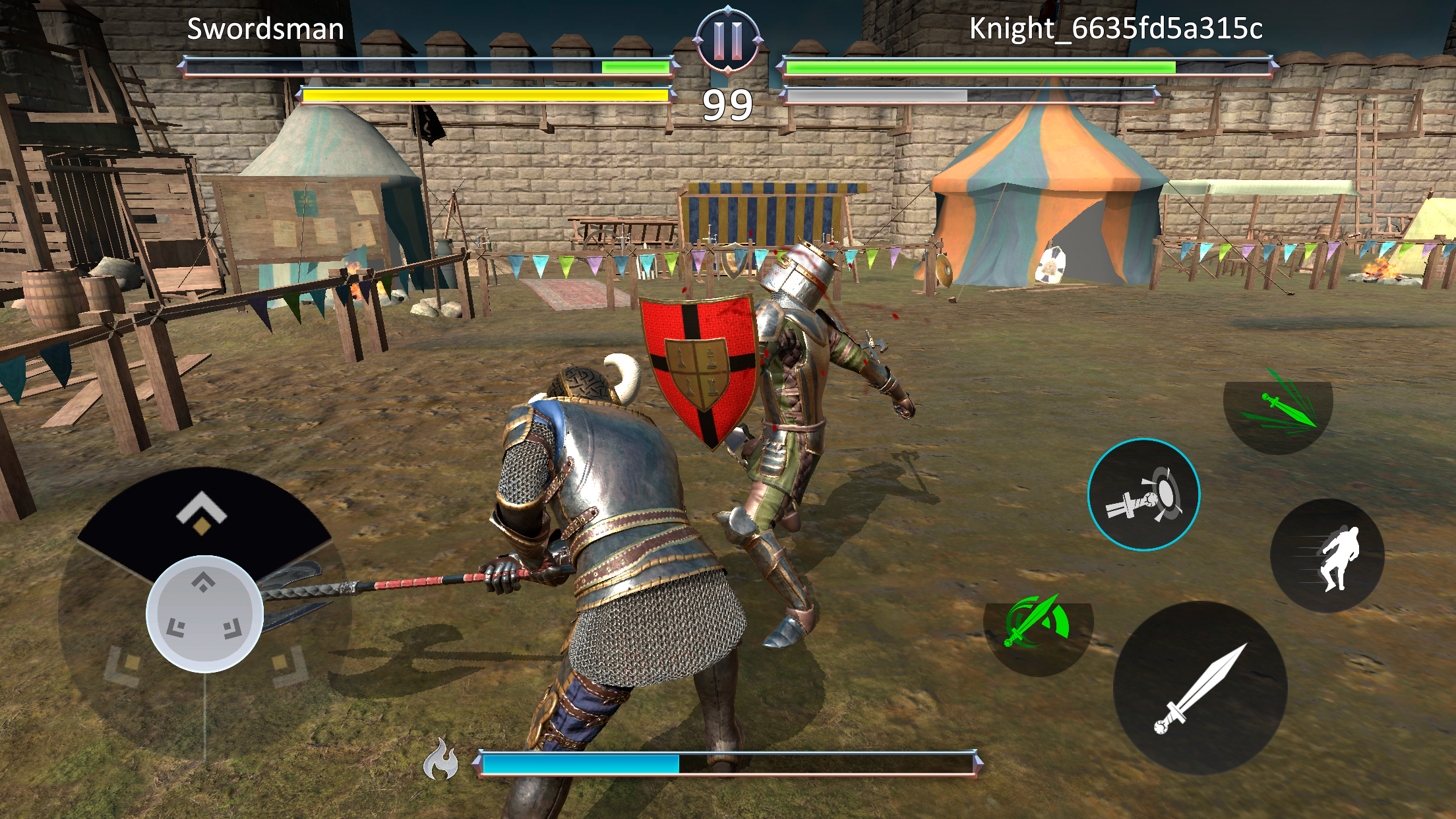 اسکرین شات 6 بازی Knights Fight 2: New Blood