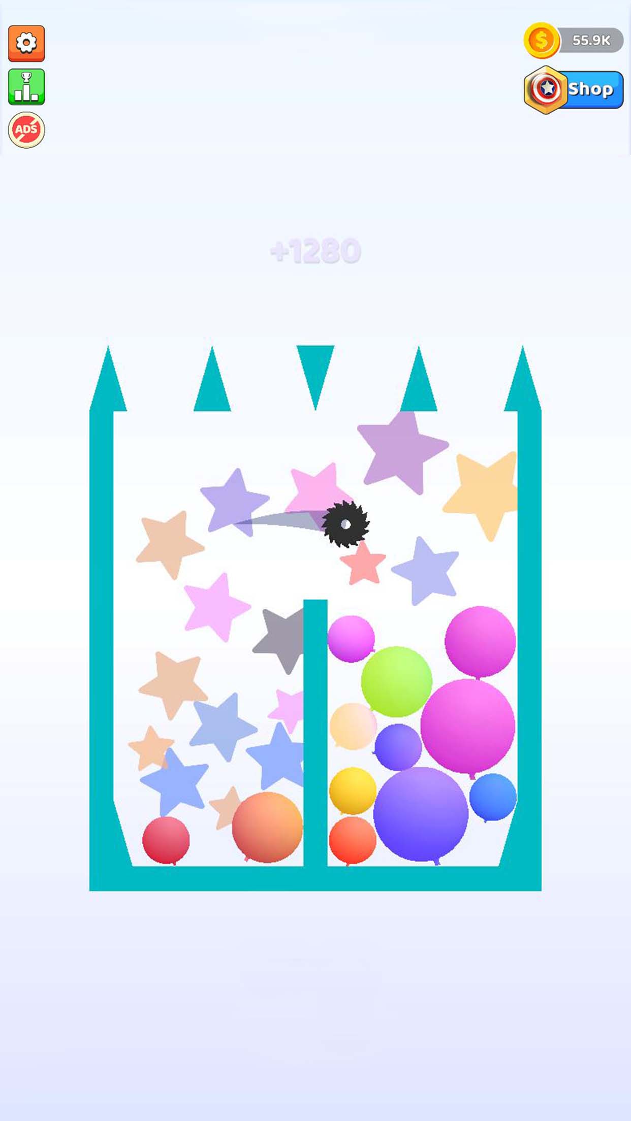 اسکرین شات 5 بازی Bounce and pop - Puff Balloon