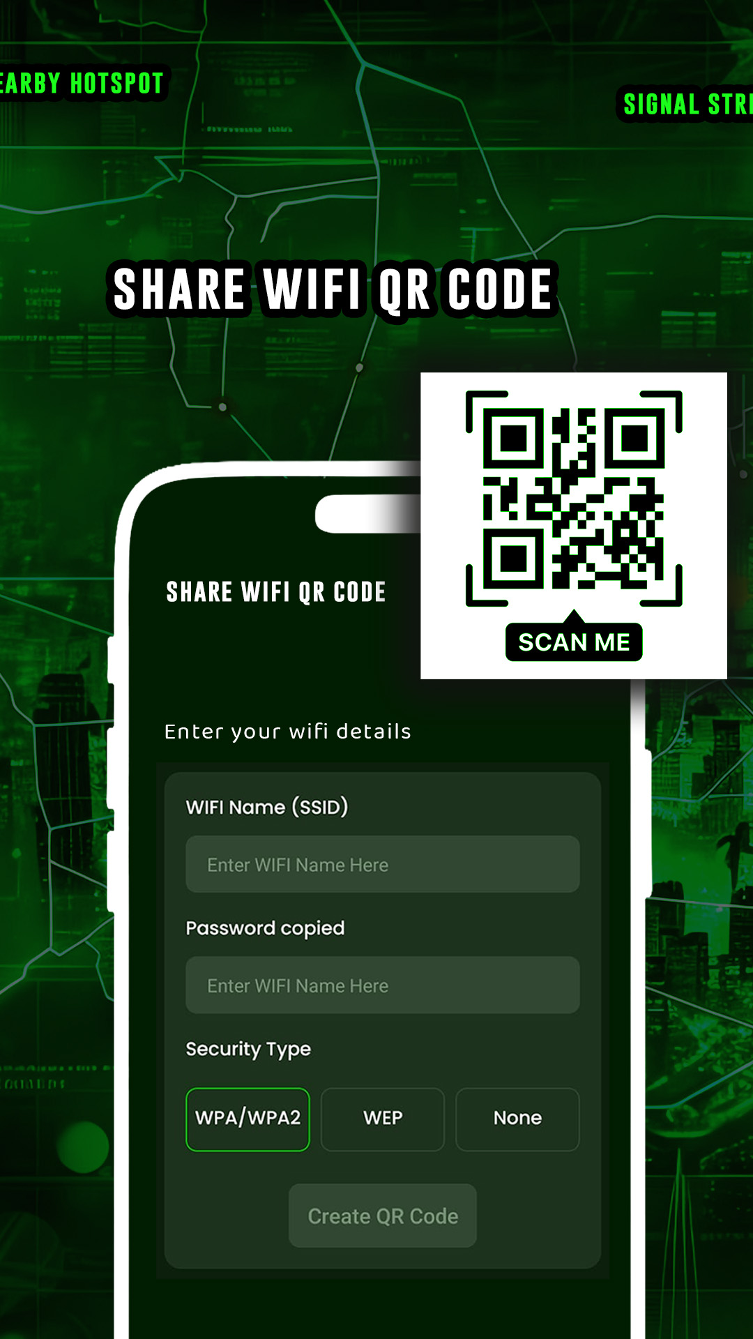 اسکرین شات 4 برنامه Show WiFi Password & Hotspot