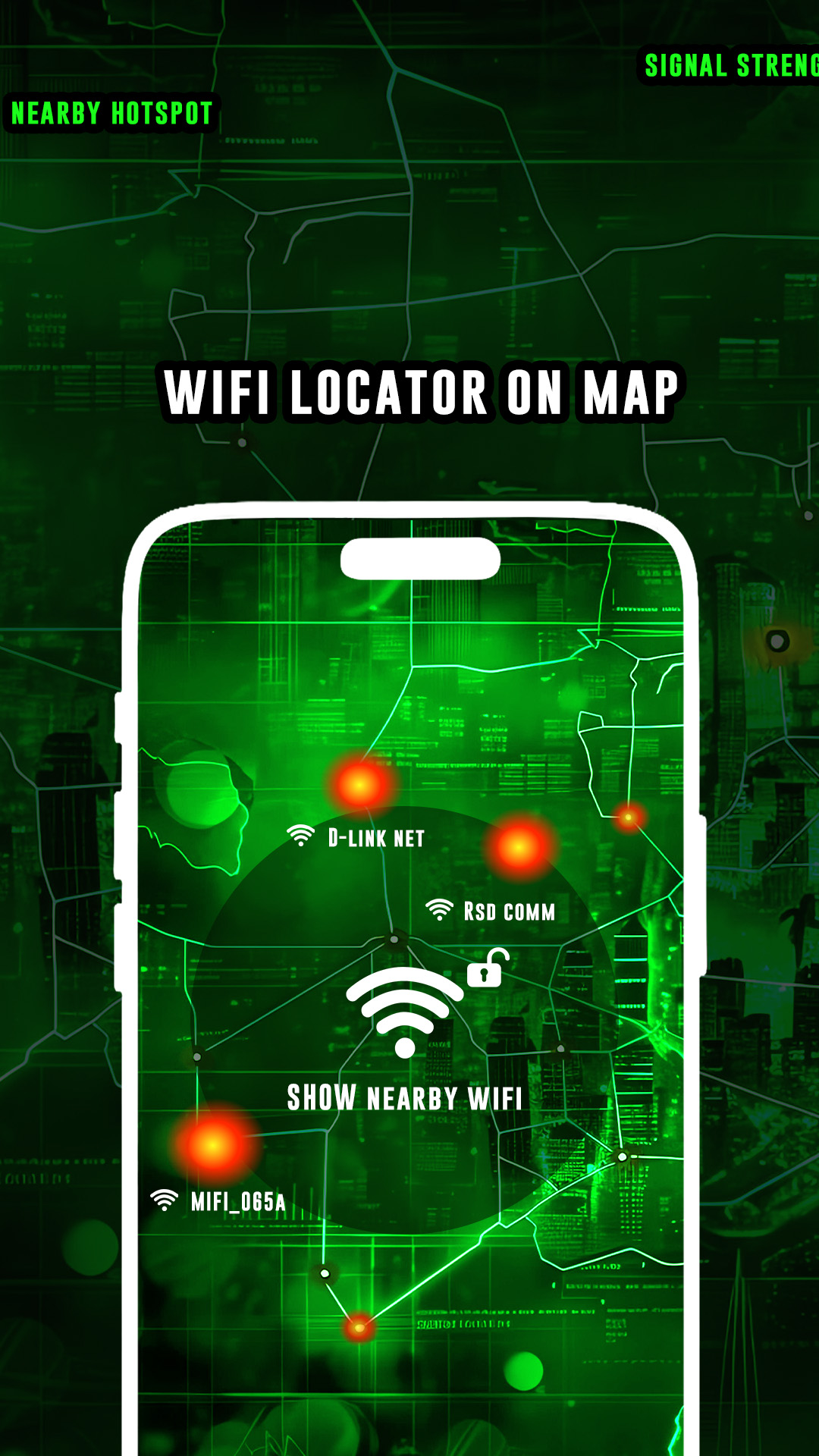 اسکرین شات 2 برنامه Show WiFi Password & Hotspot