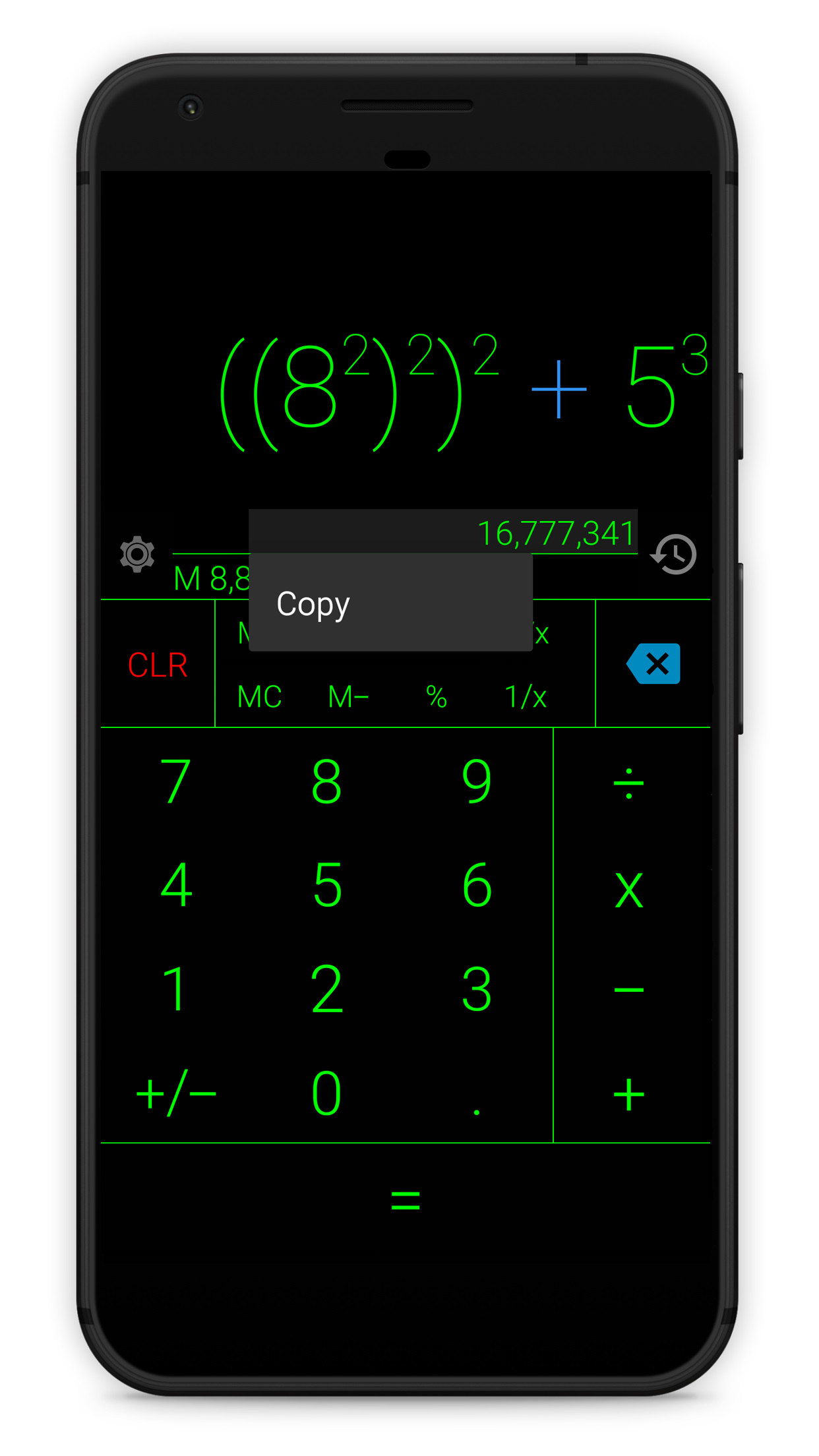 اسکرین شات 4 برنامه Calculator