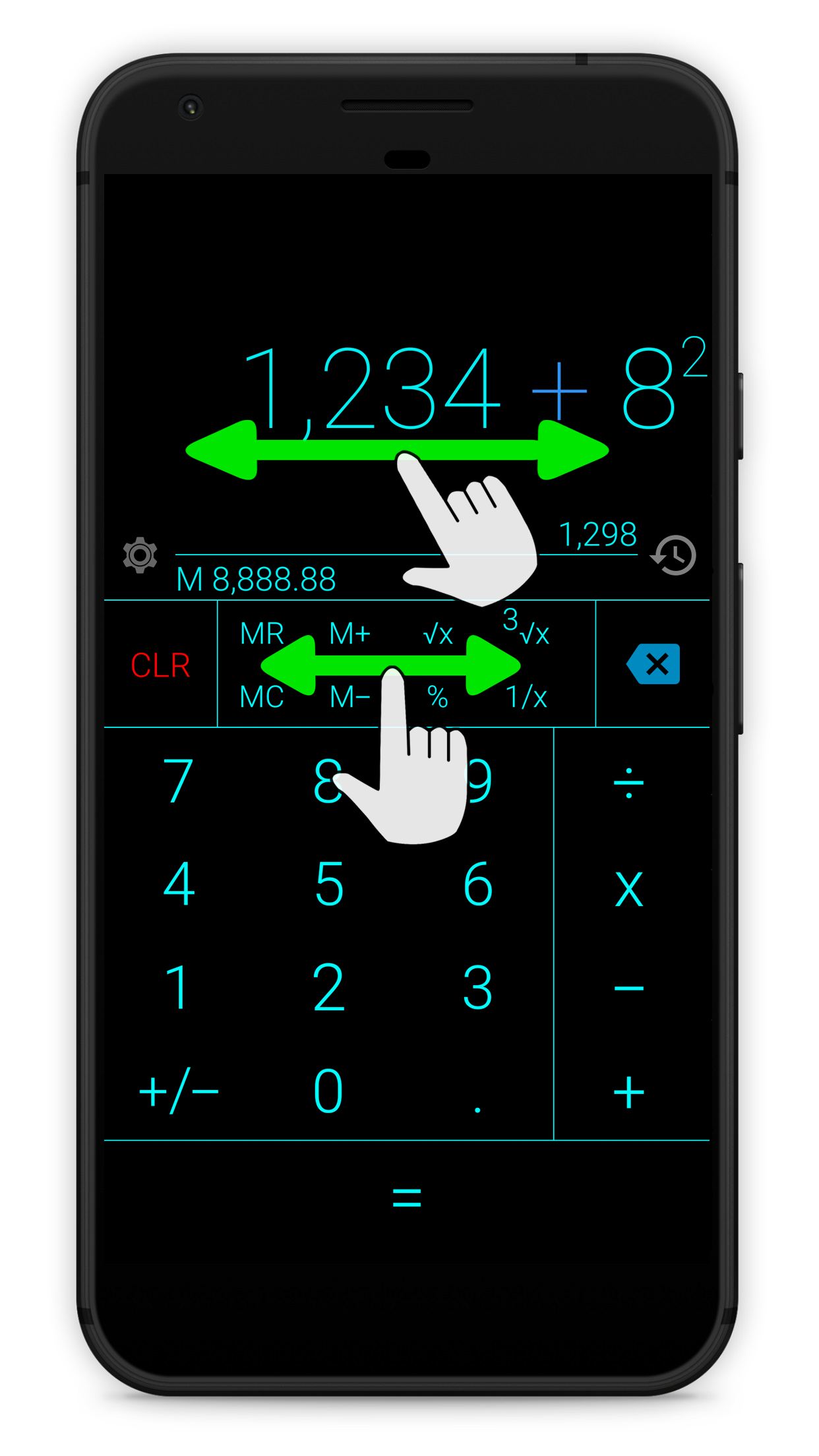 اسکرین شات 3 برنامه Calculator