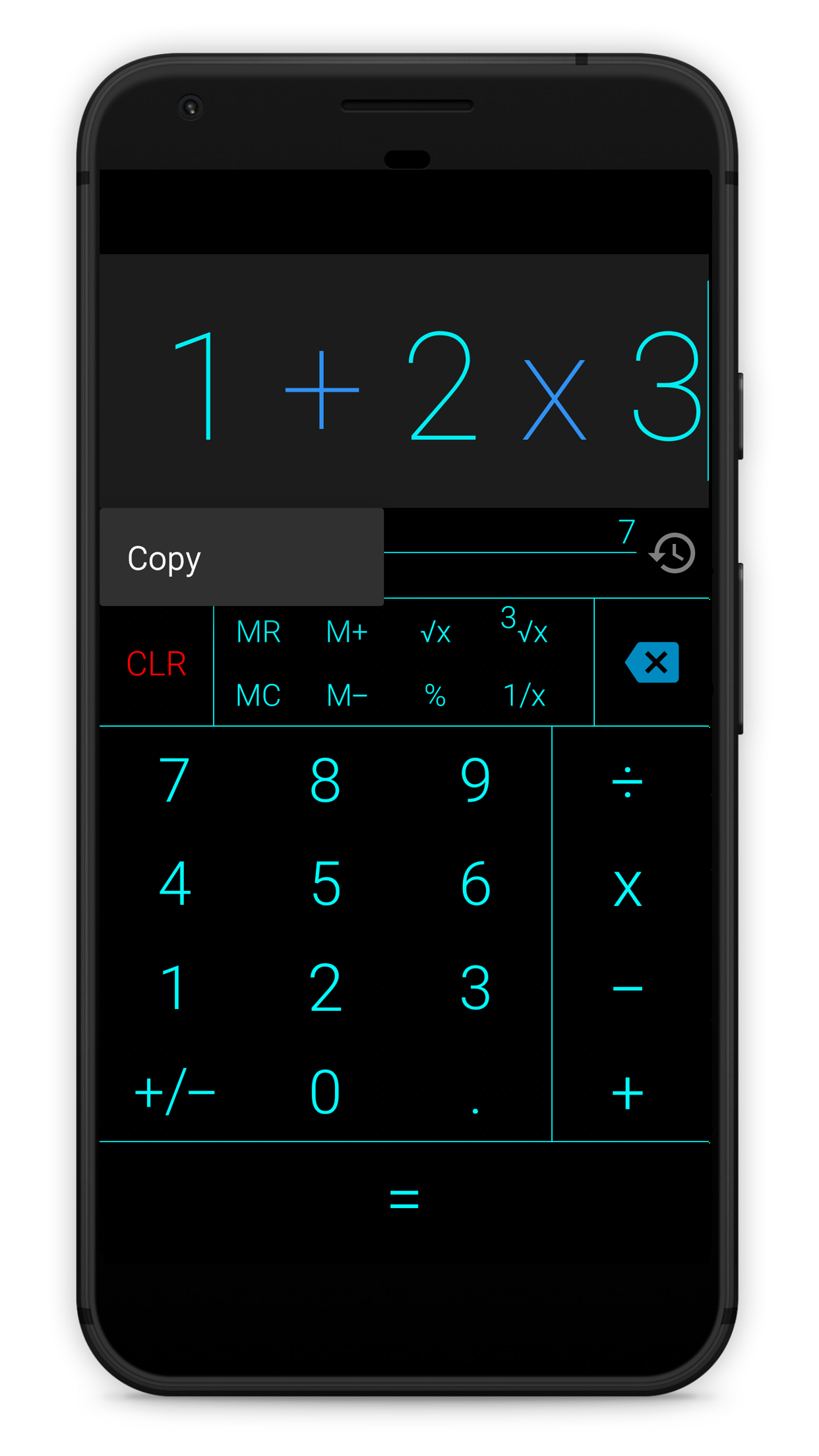 اسکرین شات 5 برنامه Calculator
