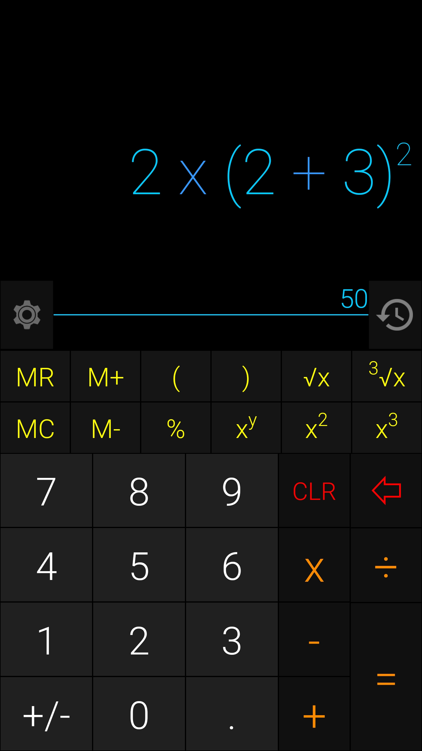 اسکرین شات 5 برنامه Calculator