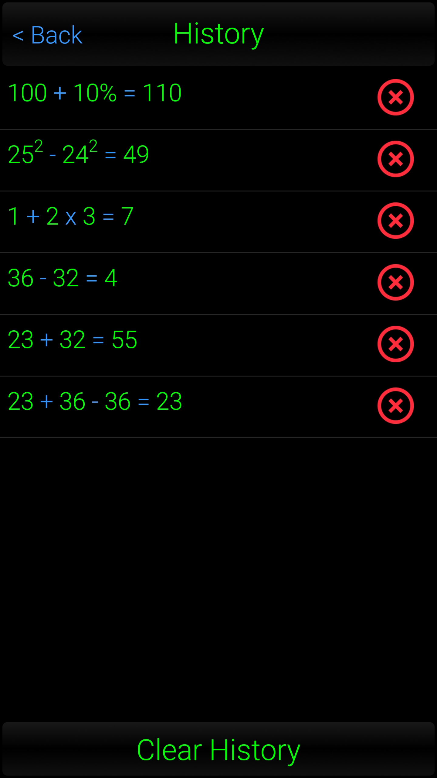 اسکرین شات 3 برنامه Calculator