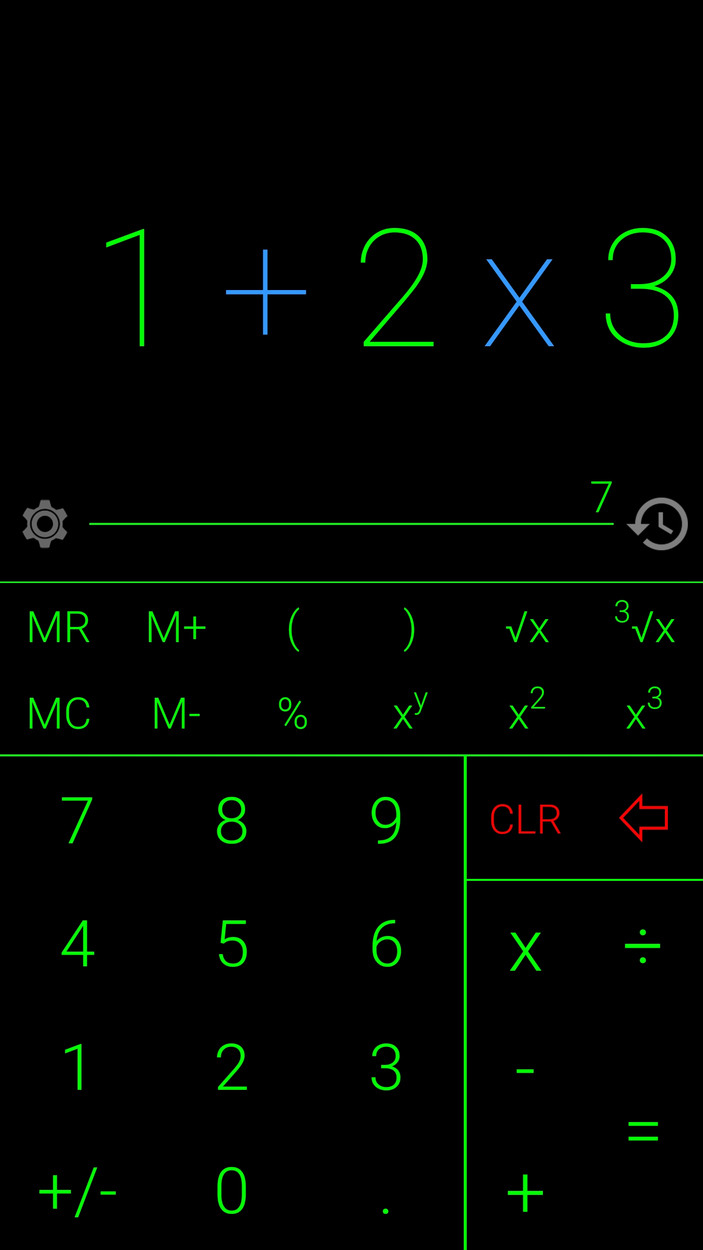 اسکرین شات 1 برنامه Calculator
