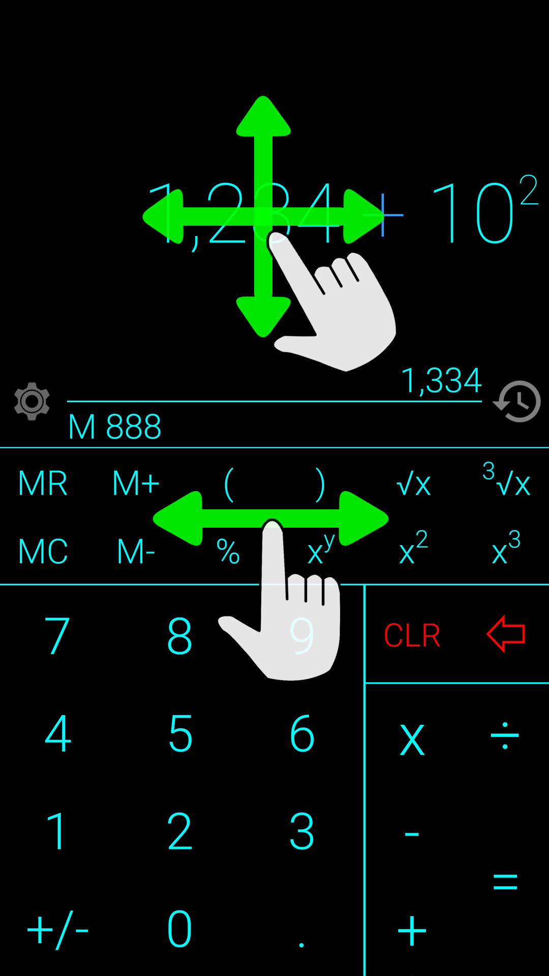 اسکرین شات 2 برنامه Calculator
