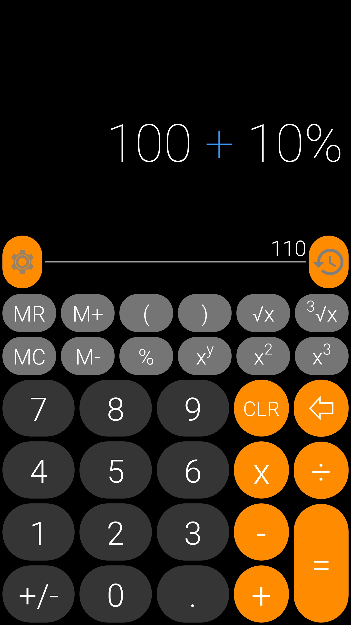 اسکرین شات 4 برنامه Calculator