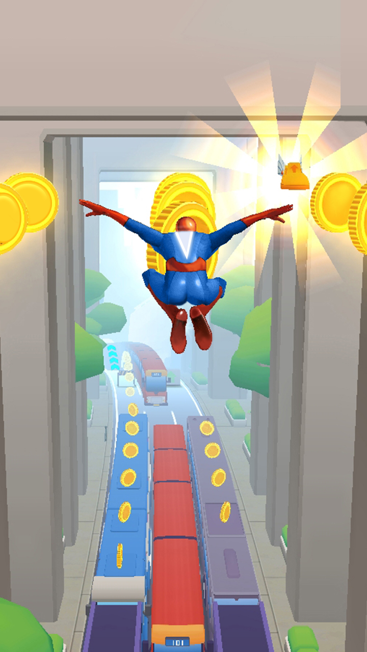 اسکرین شات 3 بازی Spider Endless Hero Run