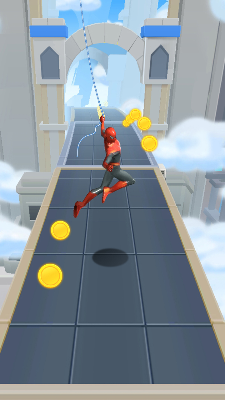 اسکرین شات 1 بازی Spider Endless Hero Run