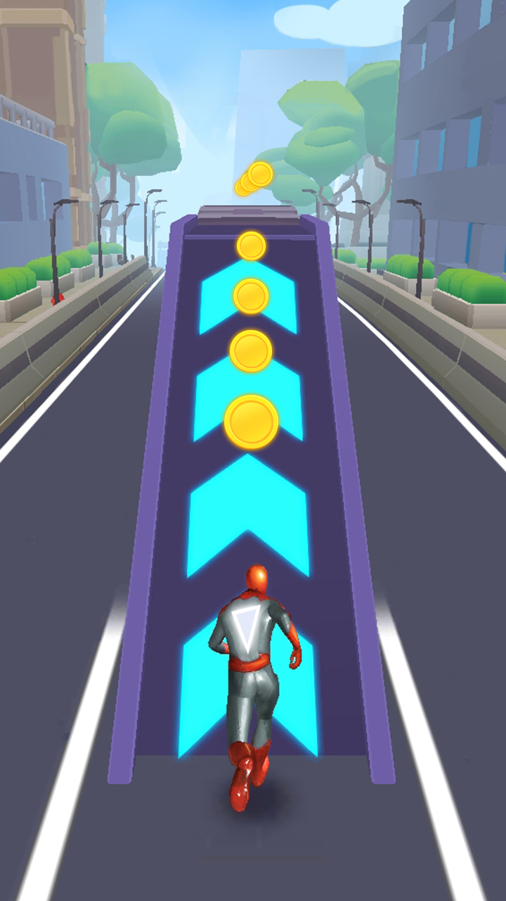 اسکرین شات 2 بازی Spider Endless Hero Run