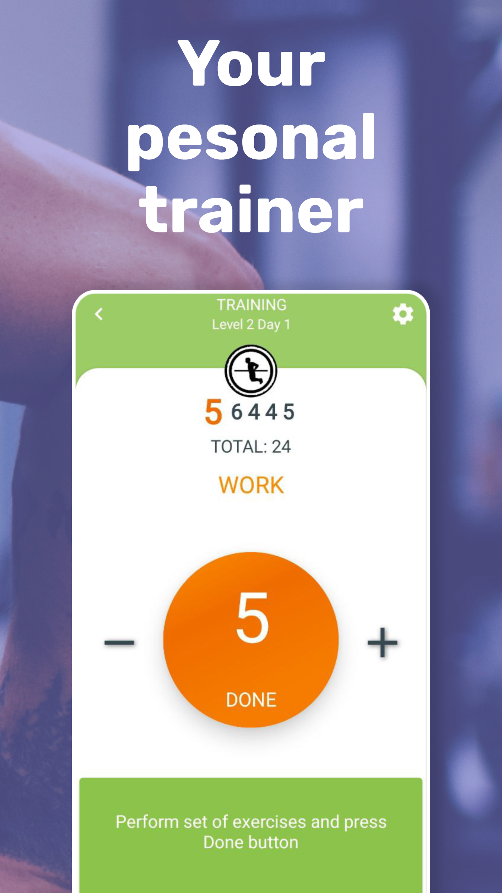 اسکرین شات 5 برنامه 100 Dips