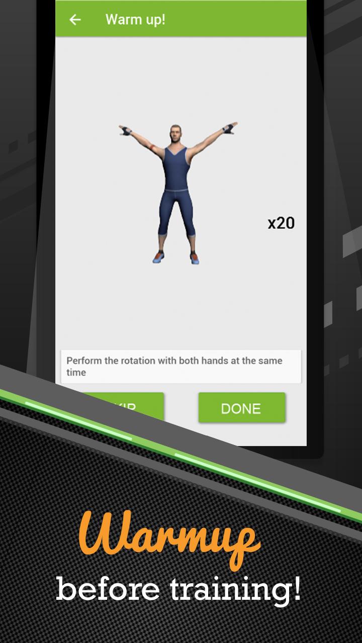 اسکرین شات 3 برنامه 100 Pushups workout BeStronger