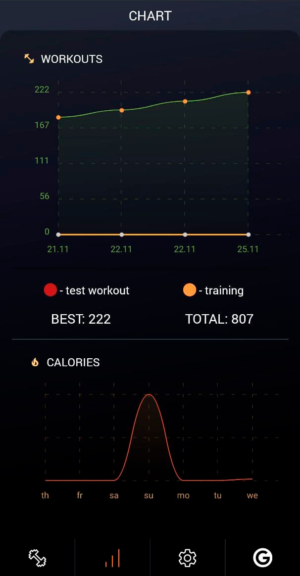 اسکرین شات 5 برنامه 1000 jumping rope  BeStronger