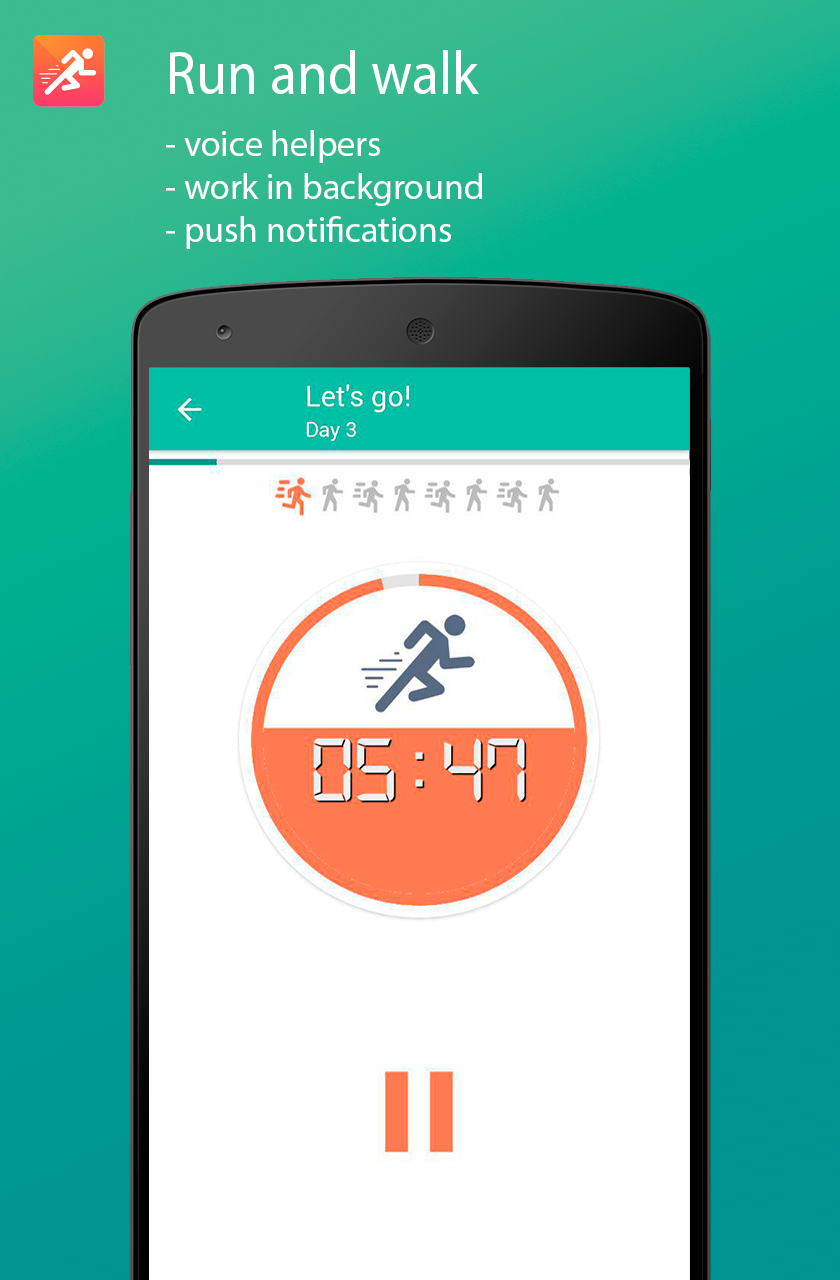 اسکرین شات 4 برنامه Start Run BeStronger