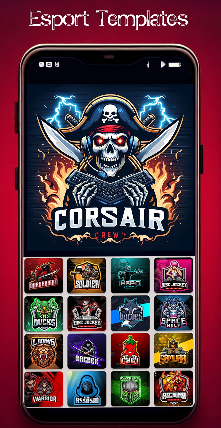 اسکرین شات 6 برنامه Esports Gaming Logo Maker