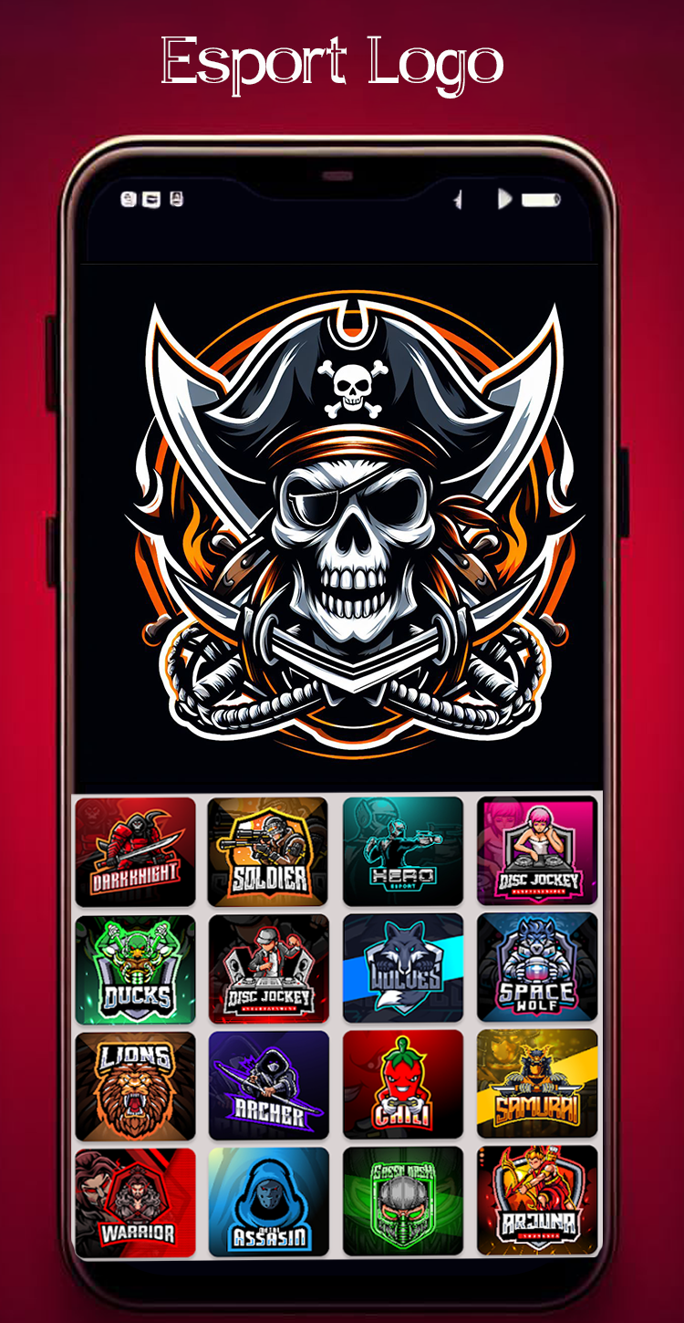 اسکرین شات 8 برنامه Esports Gaming Logo Maker