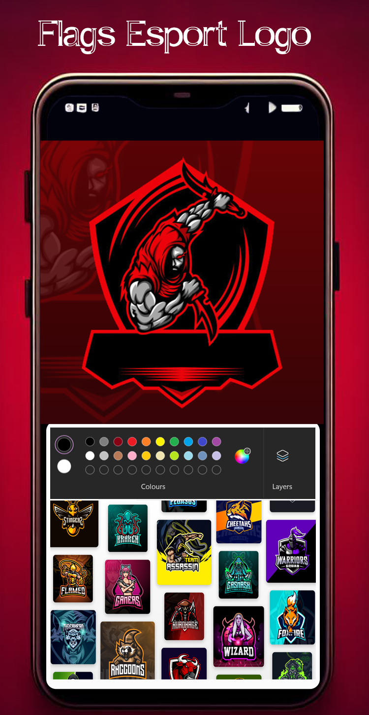 اسکرین شات 5 برنامه Esports Gaming Logo Maker